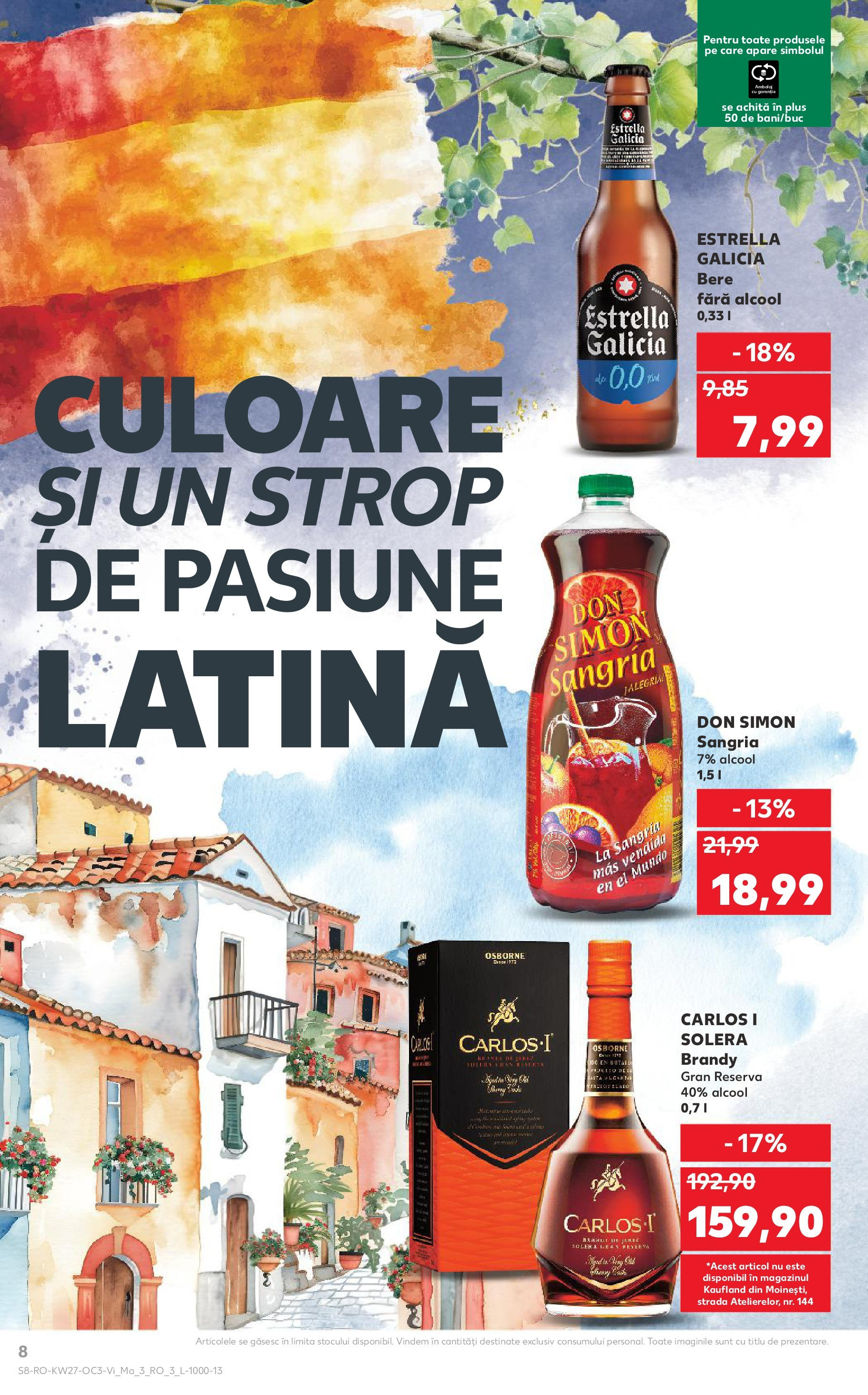 Catalog Kaufland 4 - 7 Iulie 2025 | Pagina 8 | Produse: Bere