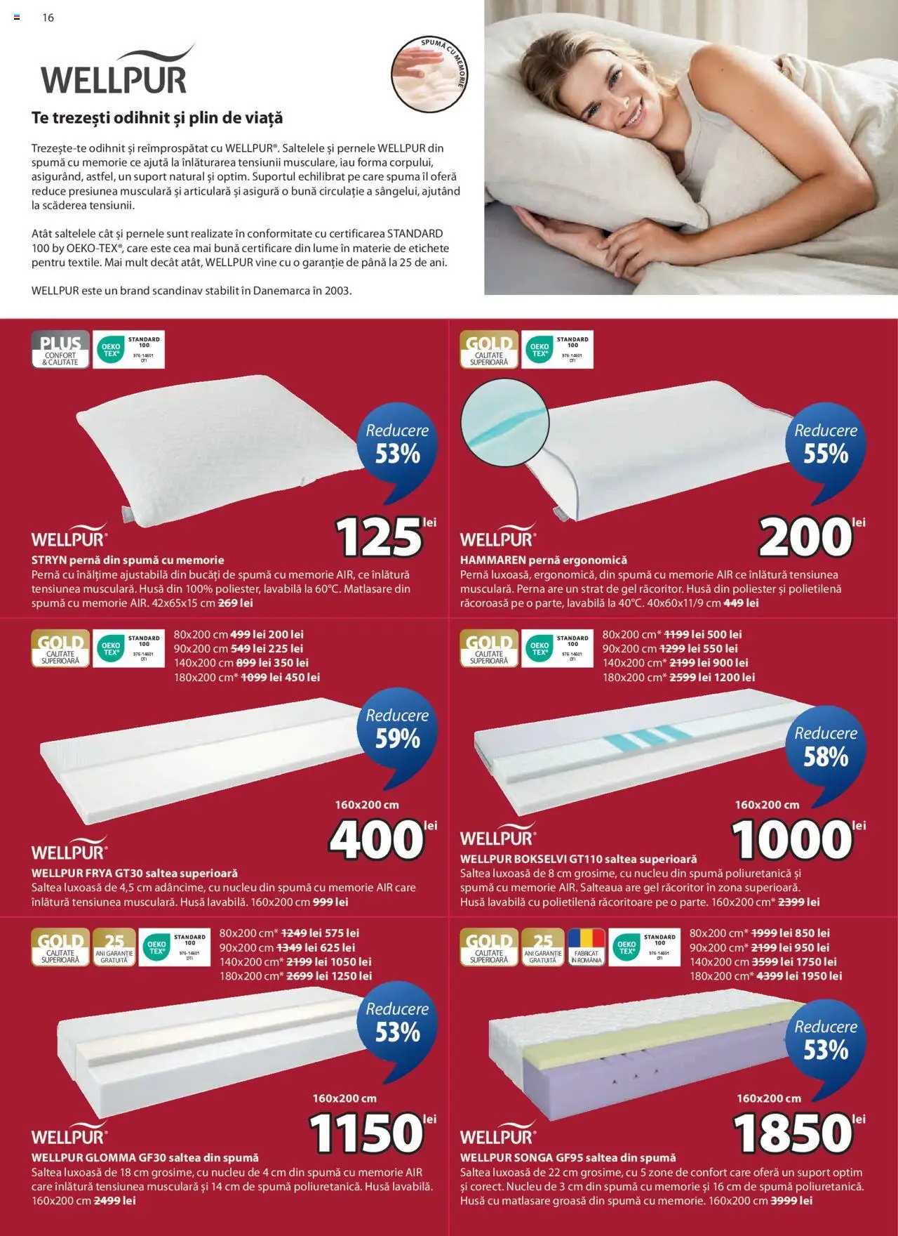 Catalog JYSK 5 - 26 Iulie 2025 | Pagina 16 | Produse: Memorie, Saltea, Türk kahvesi öğütme değirmeni