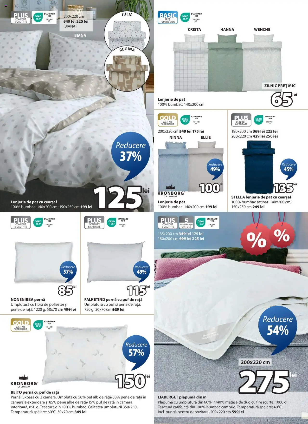 Catalog JYSK 5 - 26 Iulie 2025 | Pagina 18 | Produse: Pungă, Pernă, Plapumă