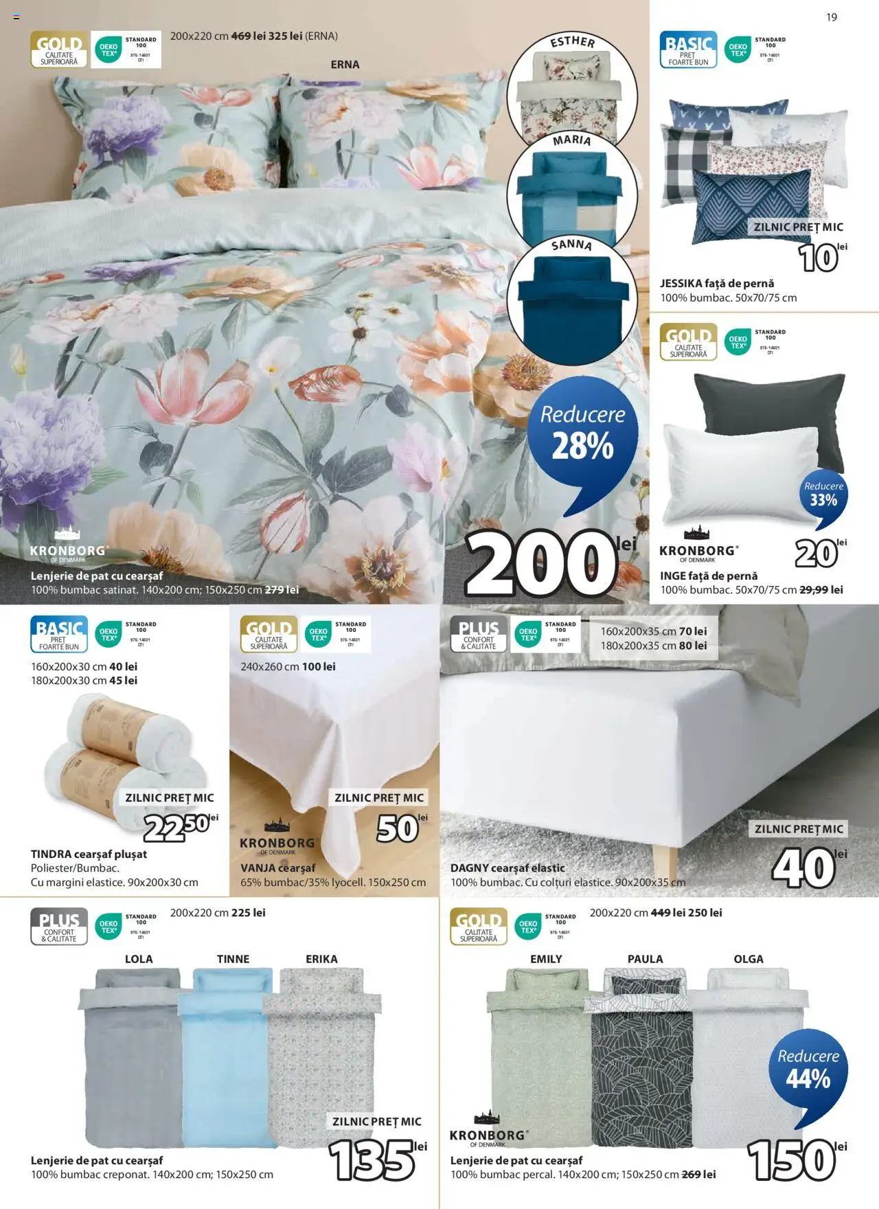 Catalog JYSK 5 - 26 Iulie 2025 | Pagina 19 | Produse: Cameră, Lenjerie de pat, Pernă, Plapumă