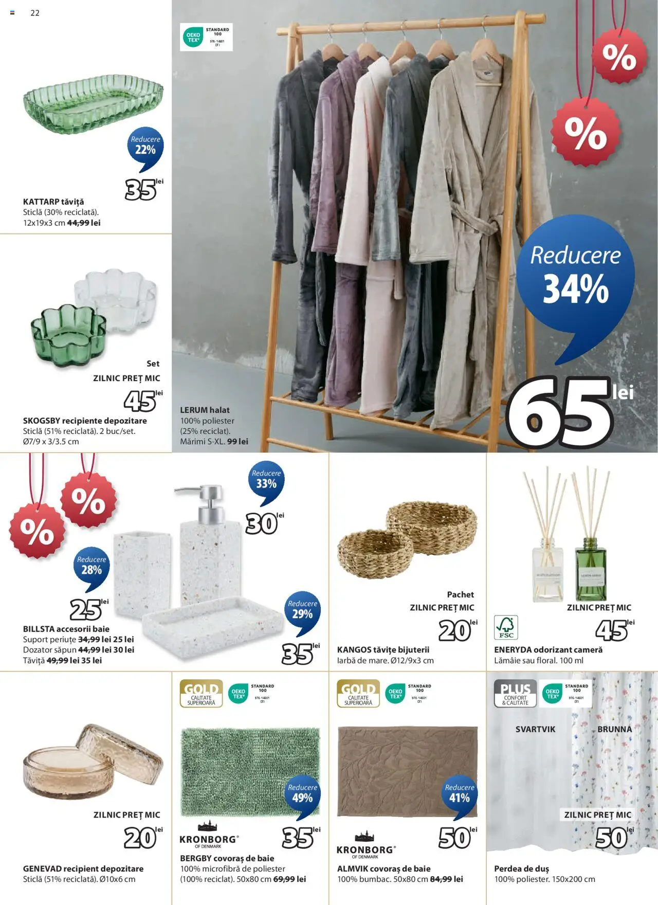 Catalog JYSK 5 - 26 Iulie 2025 | Pagina 22 | Produse: Ceas, Coș, Cutie, Ghiveci