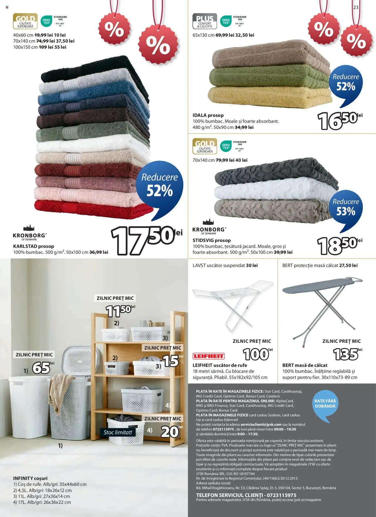 Catalog JYSK 5 - 26 Iulie 2025 | Pagina 23 | Produse: Cameră, Duș, Recipiente, Săpun