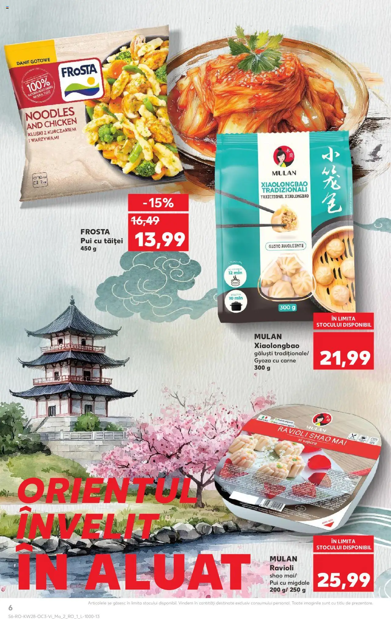 Catalog Kaufland 11 - 14 Iulie 2025 | Pagina 6 | Produse: Hacıyatmaz Kedi Oyuncağı, Aluat, Migdale, Noodles