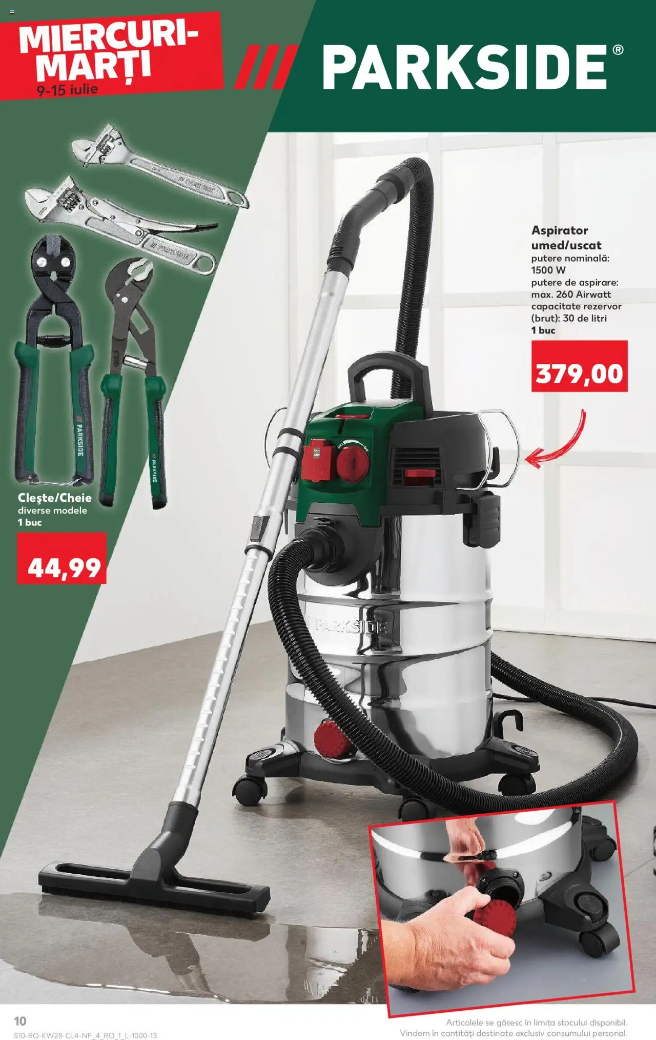 Catalog Kaufland 9 - 14 Iulie 2025 | Pagina 10 | Produse: Aspirator