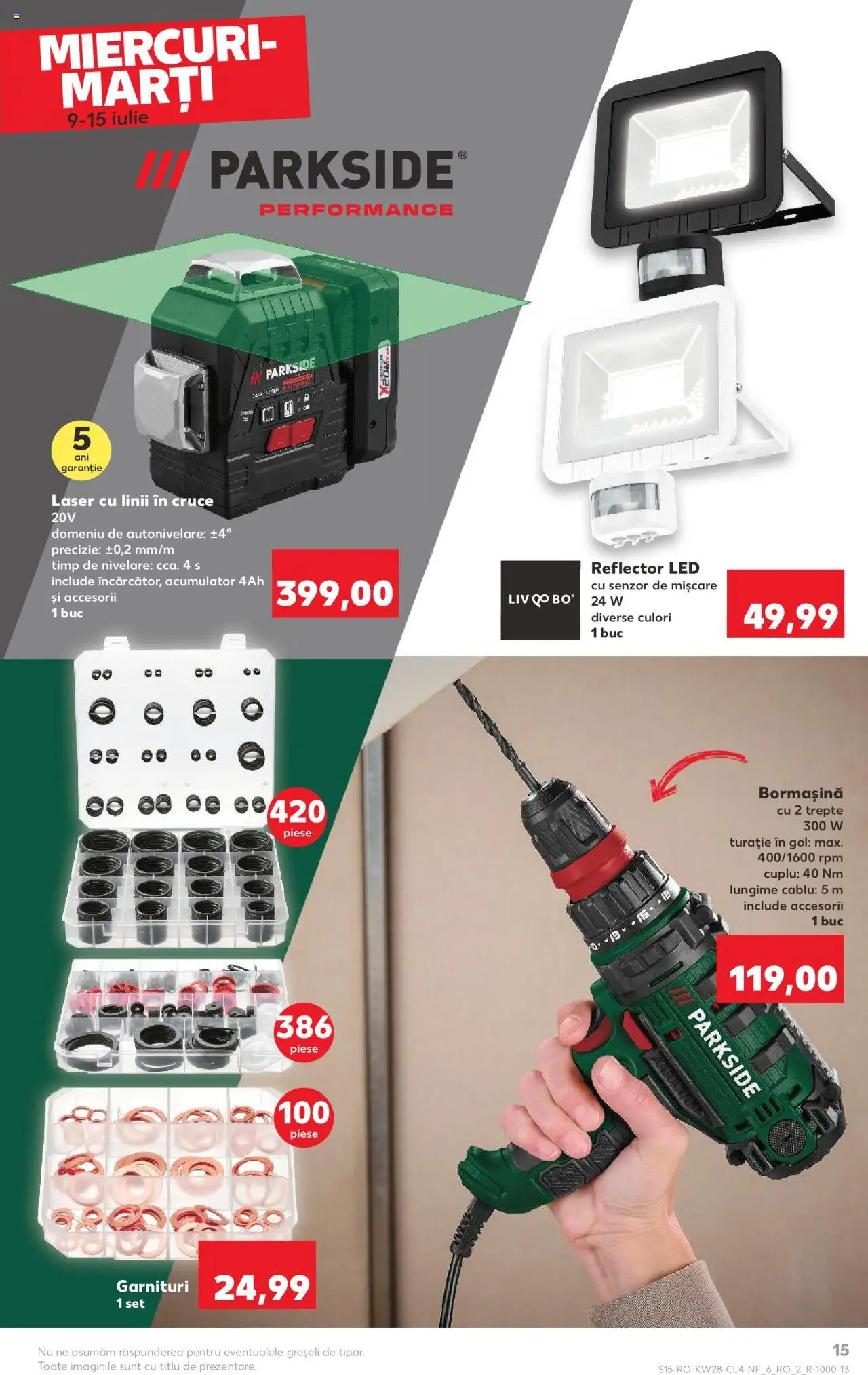 Catalog Kaufland 9 - 14 Iulie 2025 | Pagina 15 | Produse: Cablu, T cetveli, Babak