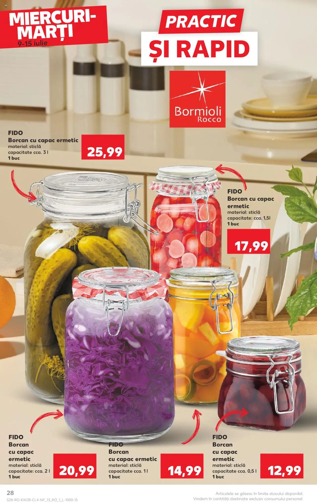 Catalog Kaufland 9 - 14 Iulie 2025 | Pagina 28 | Produse: Borcan