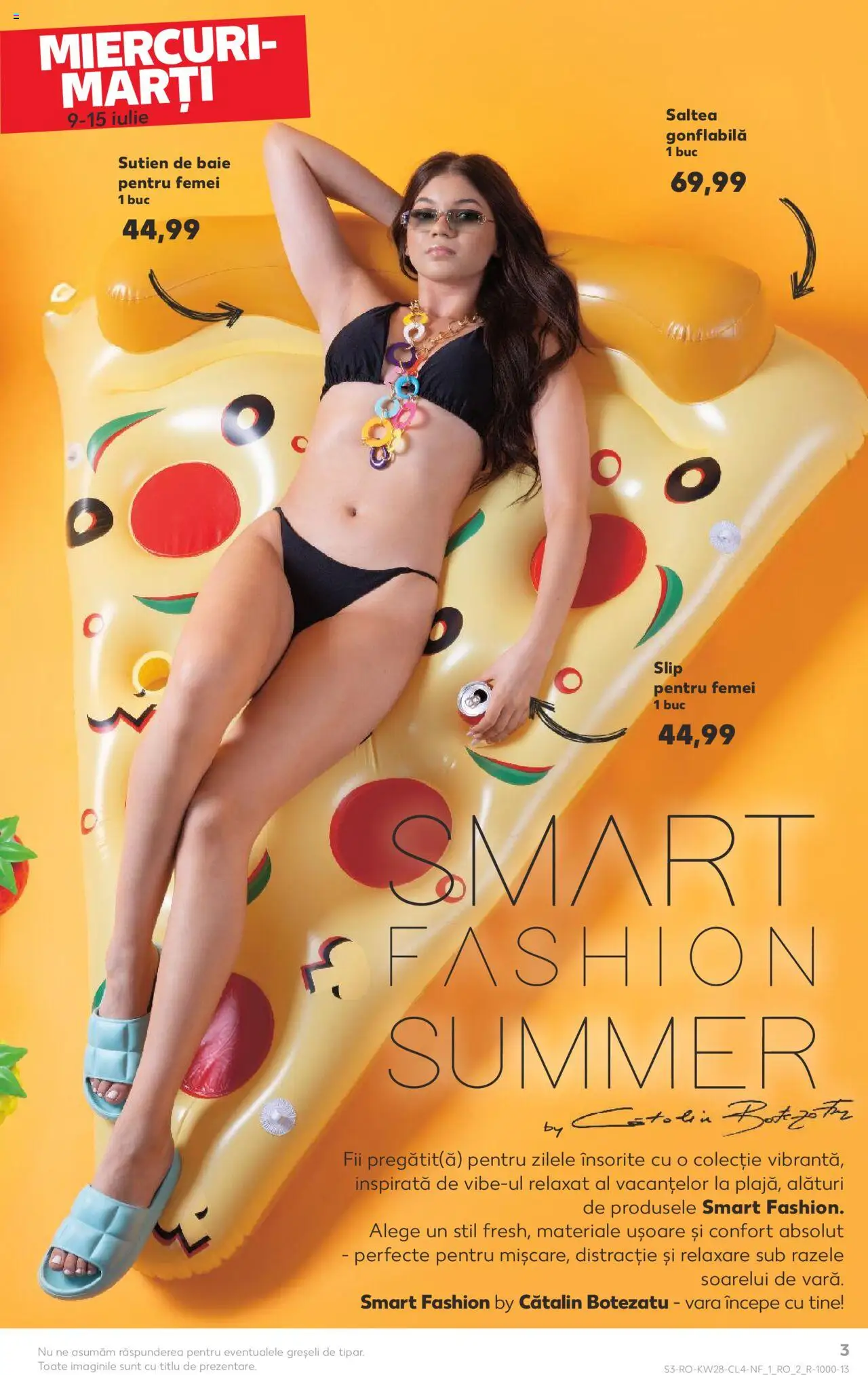 Catalog Kaufland 9 - 14 Iulie 2025 | Pagina 3 | Produse: Sutien de baie, Saltea gonflabilă, Sutien, Slip
