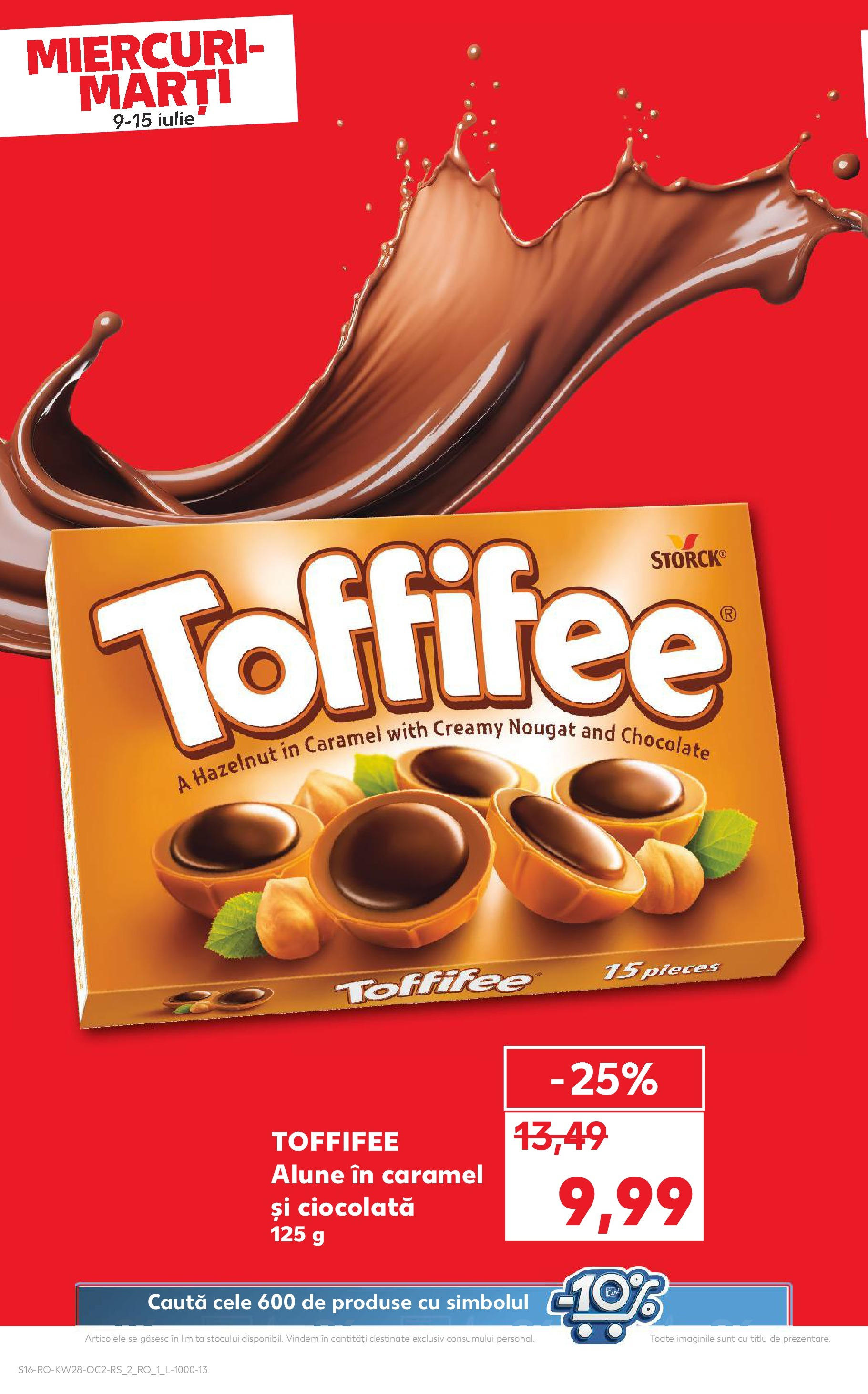 Catalog Kaufland 9 - 14 Iulie 2025 | Pagina 16 | Produse: Ödül oyuncağı, Alune, Ciocolată