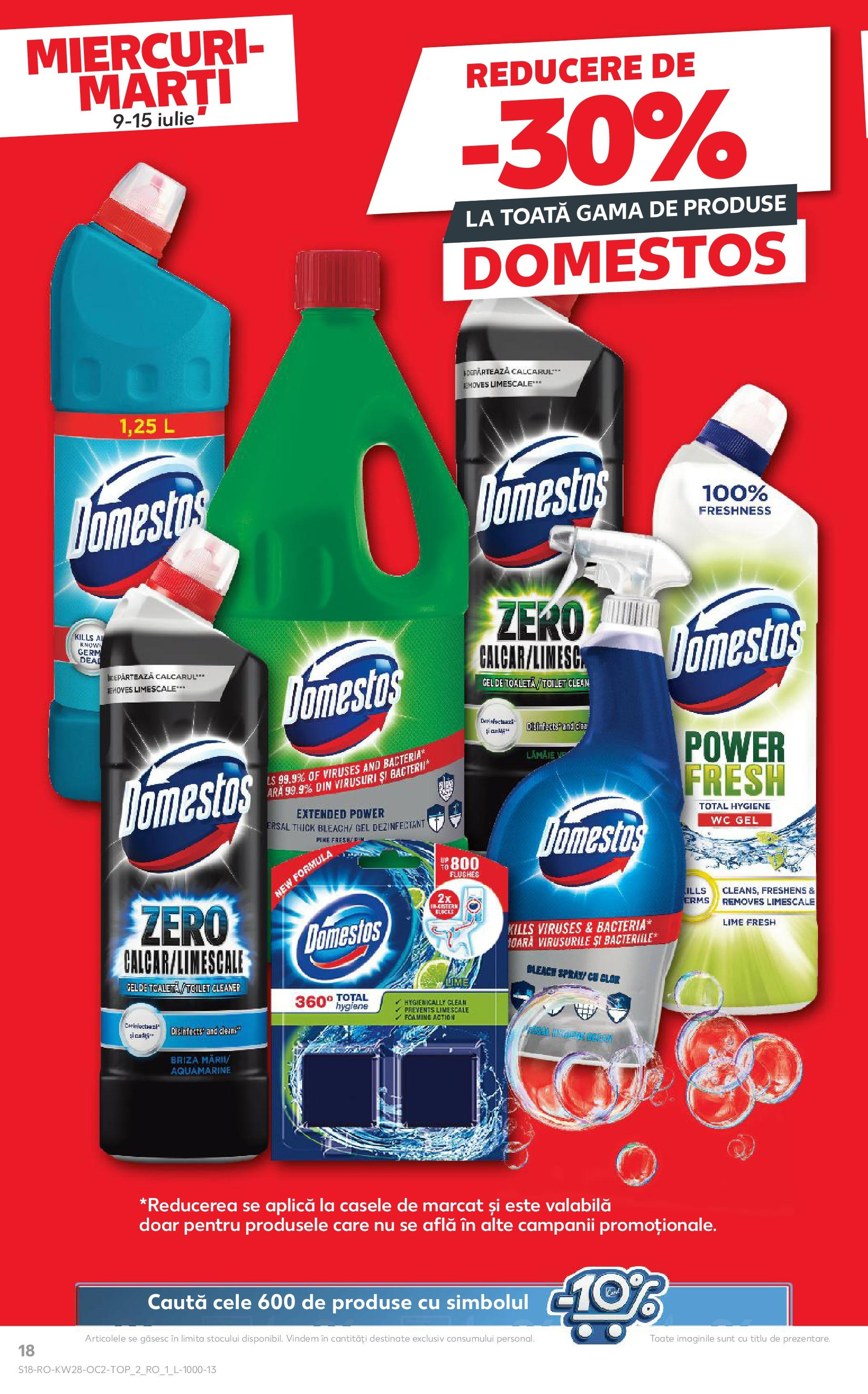Catalog Kaufland 9 - 14 Iulie 2025 | Pagina 18 | Produse: Lime, Pomelo, Toaletă, Lămâie