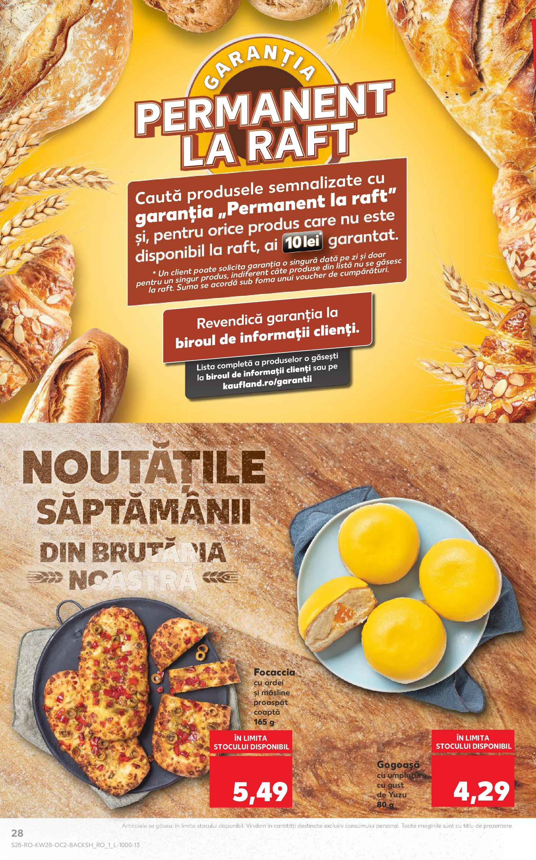 Catalog Kaufland 9 - 14 Iulie 2025 | Pagina 28 | Produse: Raft, Măsline, Ardei