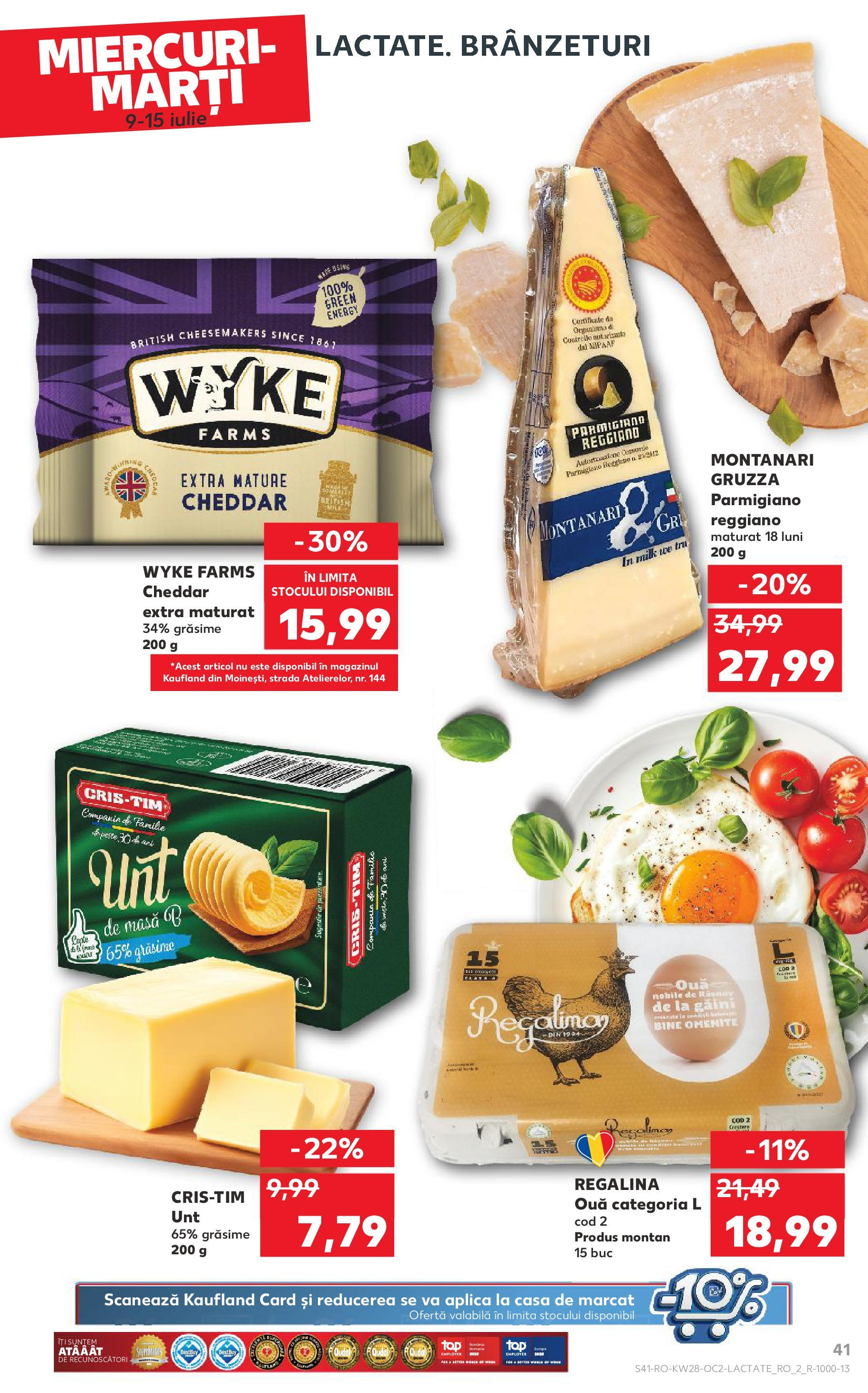 Catalog Kaufland 9 - 14 Iulie 2025 | Pagina 41 | Produse: Masă, Pește