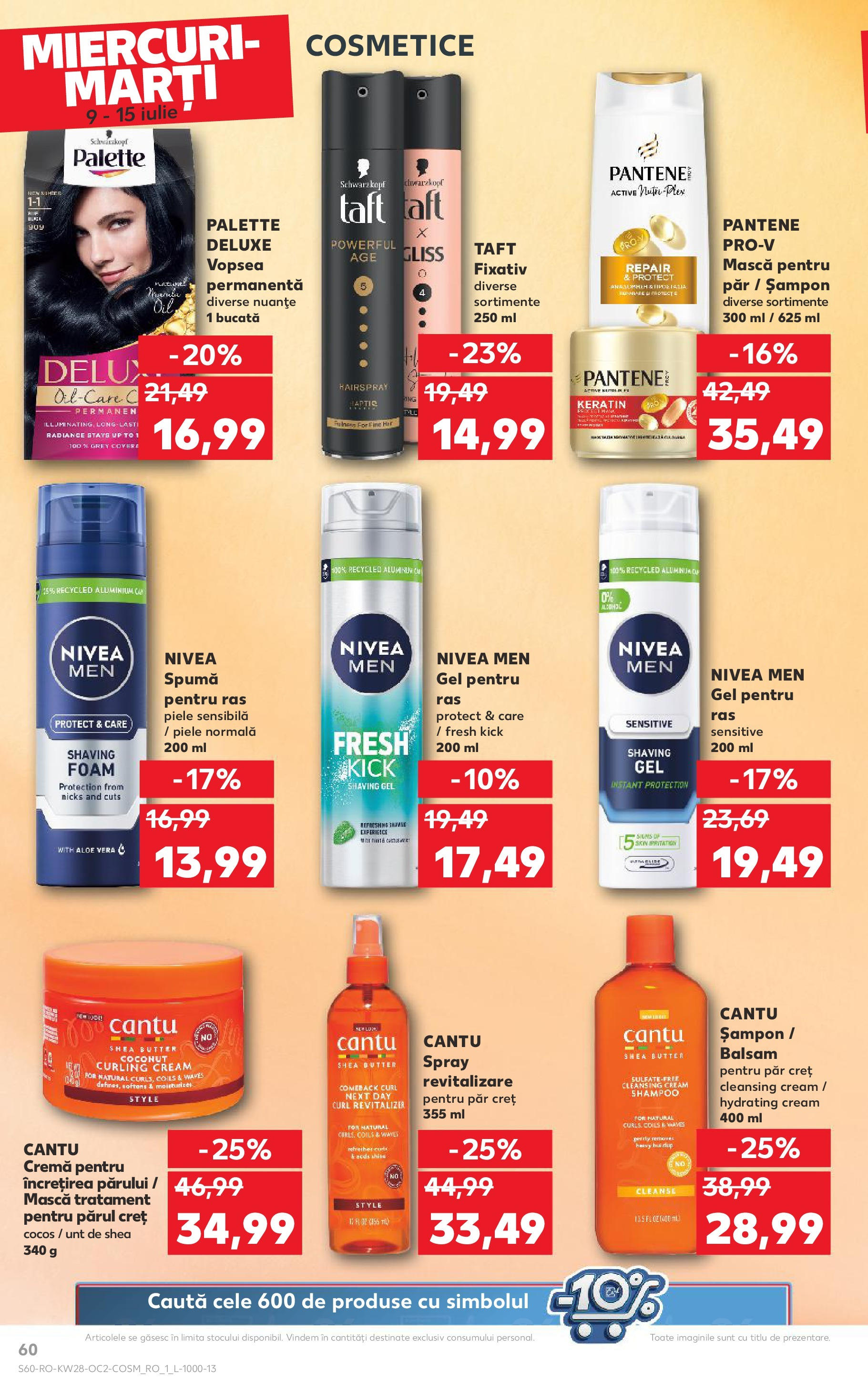 Catalog Kaufland 9 - 14 Iulie 2025 | Pagina 60 | Produse: Delgeç, Aloe vera, Șampon, Unt