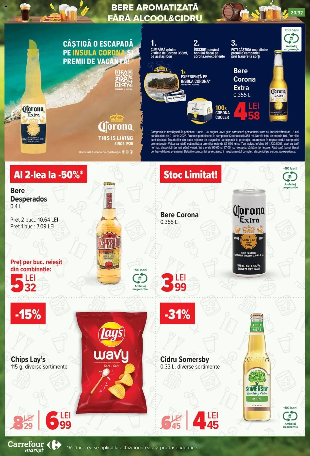 Catalog Carrefour 9 - 14 Iulie 2025 | Pagina 20 | Produse: Apple, Eğitim çantaları, Bere, Mere