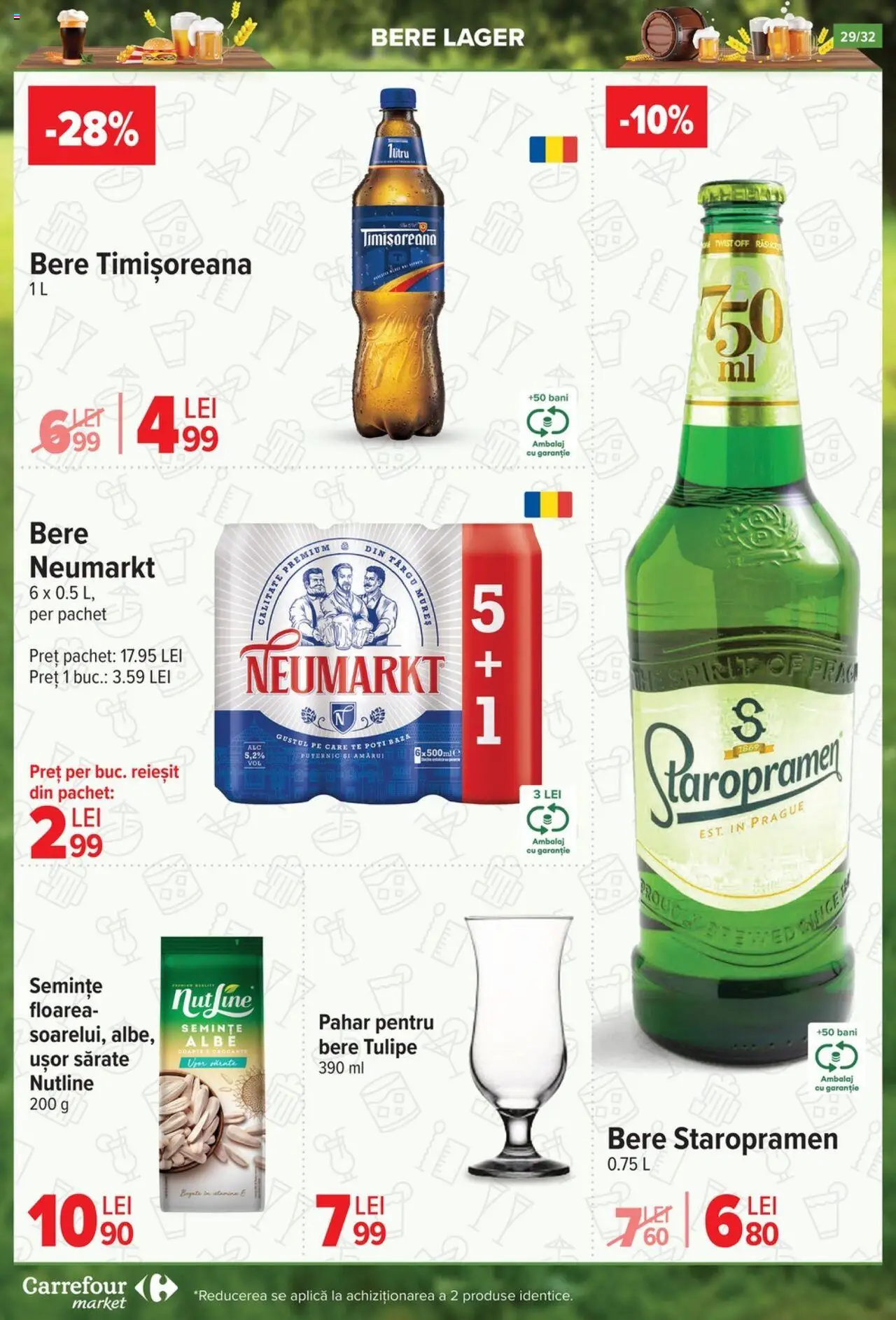 Catalog Carrefour 9 - 14 Iulie 2025 | Pagina 29 | Produse: Semințe, Bere