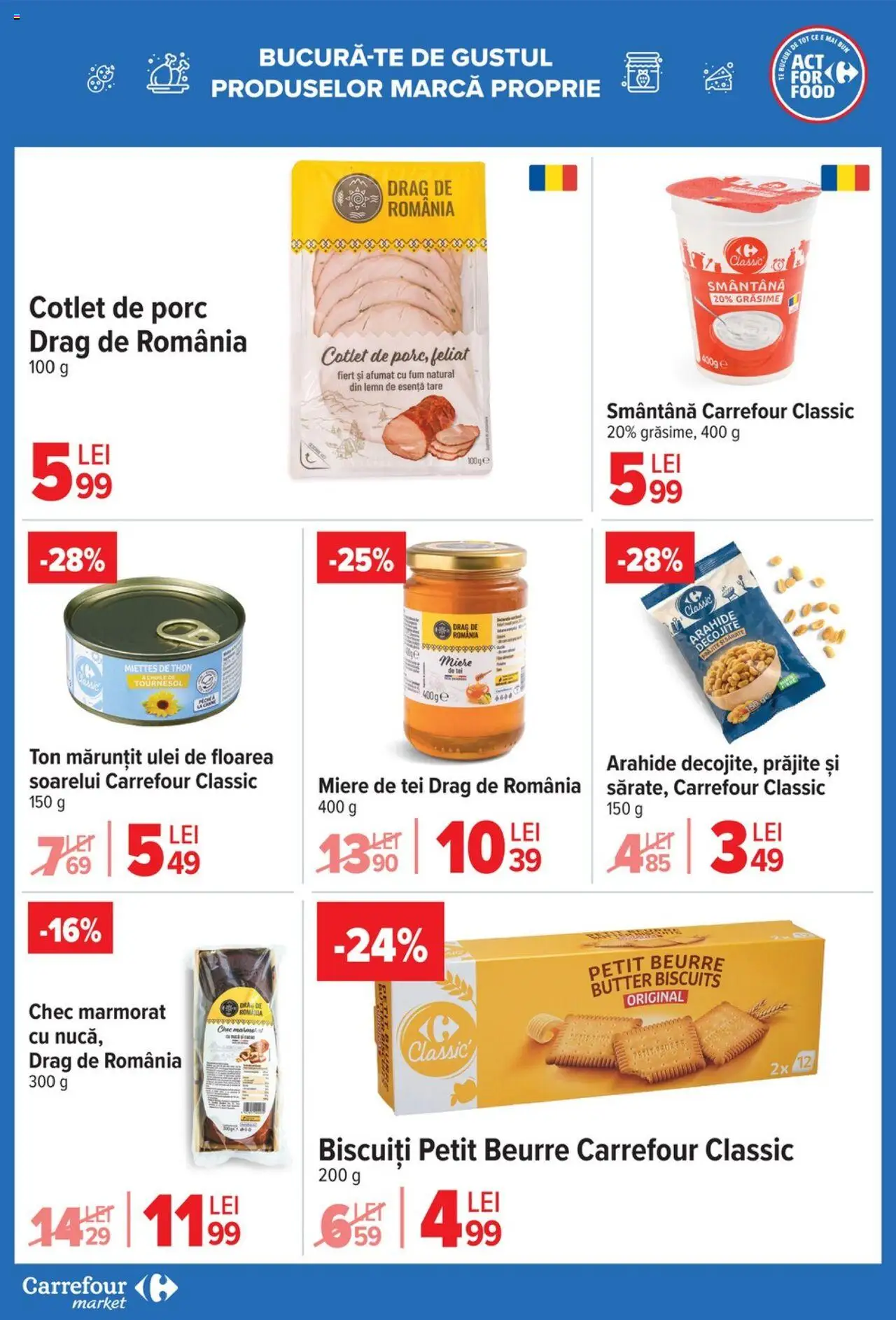 Catalog Carrefour 9 - 14 Iulie 2025 | Pagina 6 | Produse: Lait de coco, Ulei, Smântână, Biscuiți