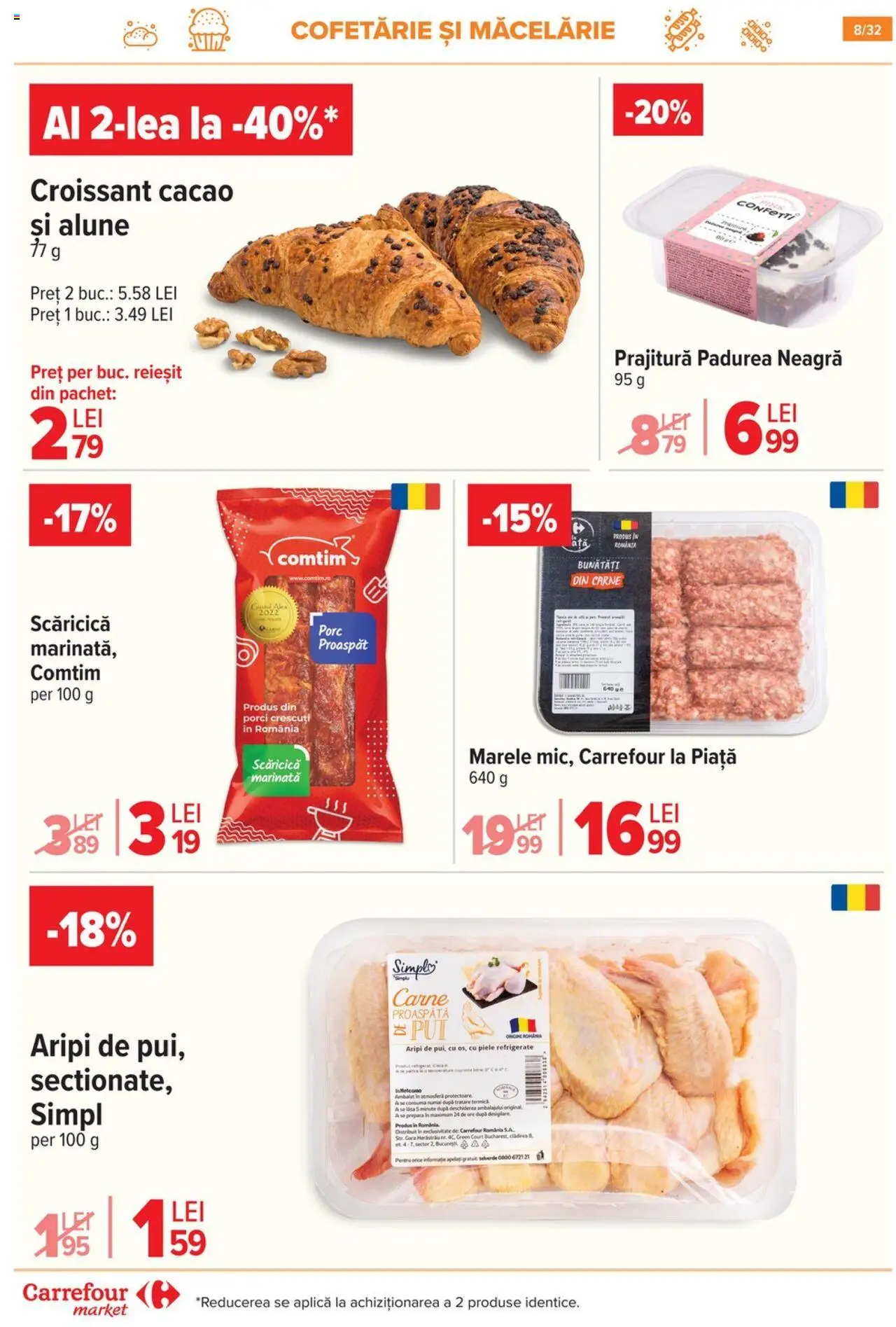 Catalog Carrefour 9 - 14 Iulie 2025 | Pagina 8 | Produse: Hacıyatmaz Kedi Oyuncağı, Prăjitură, Alune, Cacao