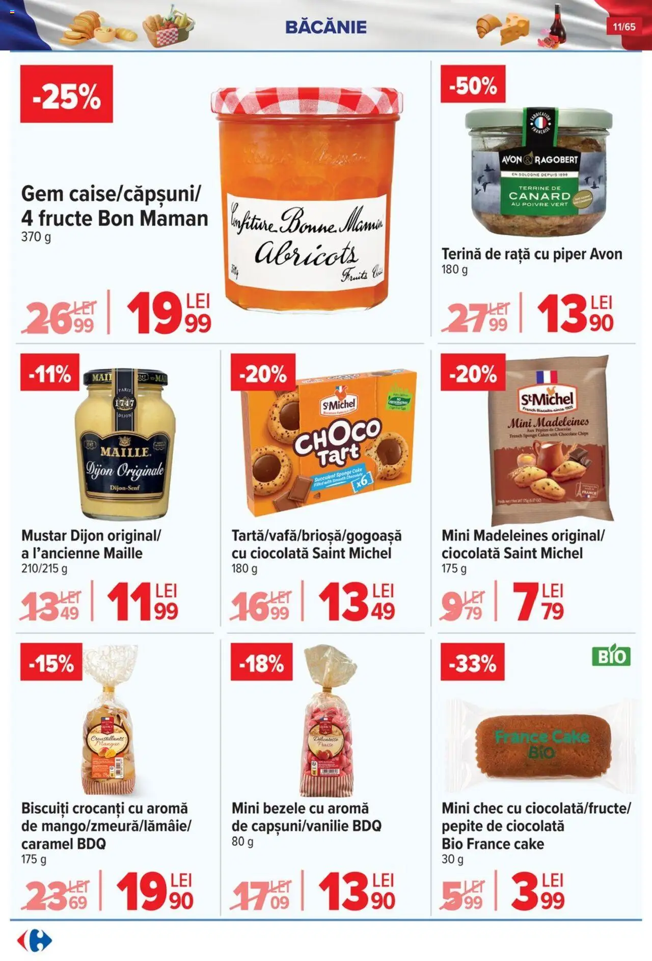 Catalog Carrefour 9 - 14 Iulie 2025 | Pagina 11 | Produse: Şerit ödül, Rață, Fructe, Piper