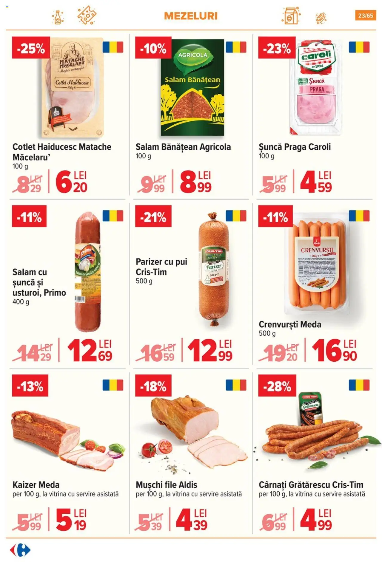 Catalog Carrefour 9 - 14 Iulie 2025 | Pagina 23 | Produse: Lait de coco, Hacıyatmaz Kedi Oyuncağı, Crenvurști, Șuncă