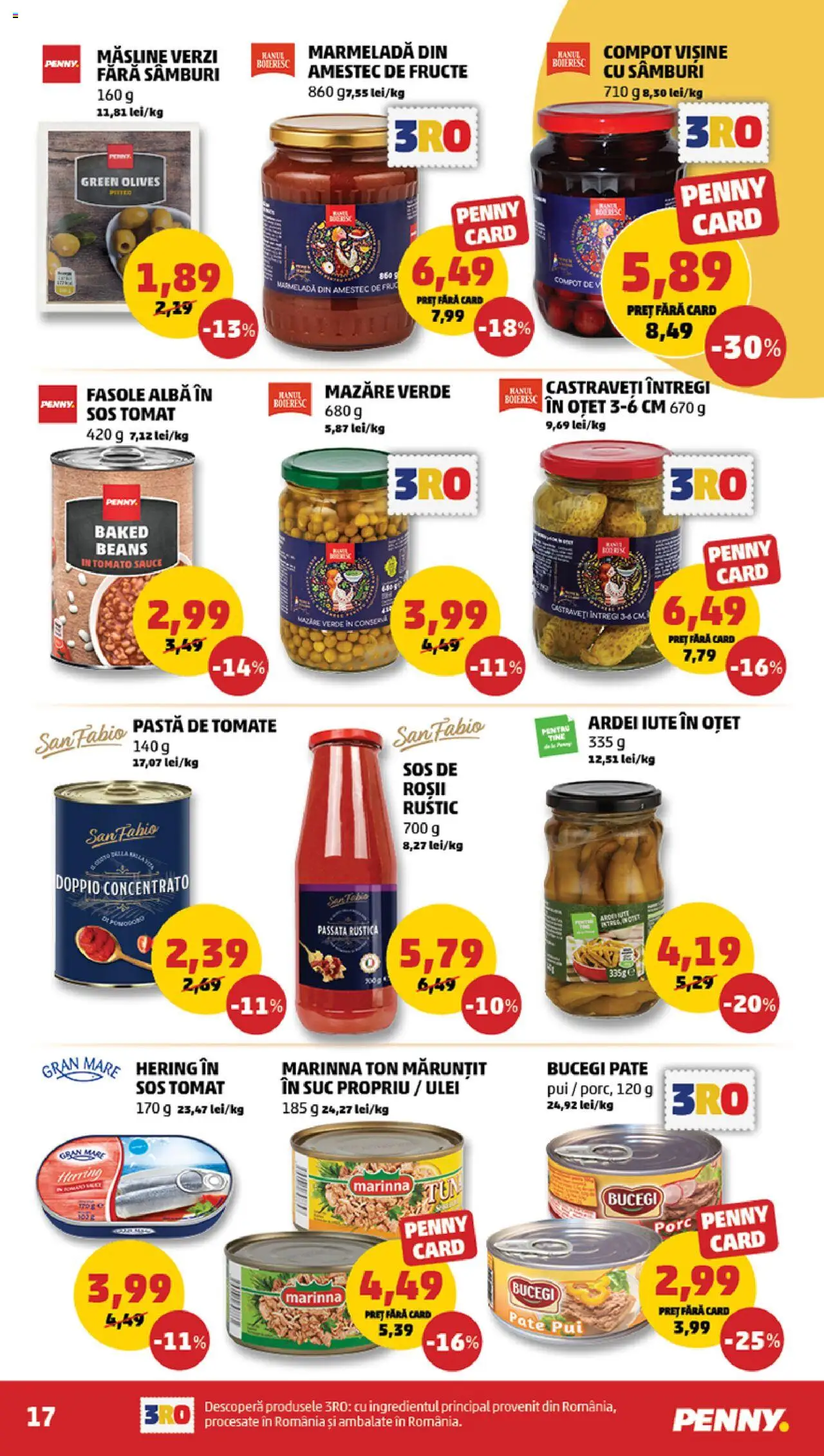 Catalog PENNY Market 9 - 14 Iulie 2025 | Pagina 17 | Produse: Ulei, Castraveți, Fasole albă, Fructe