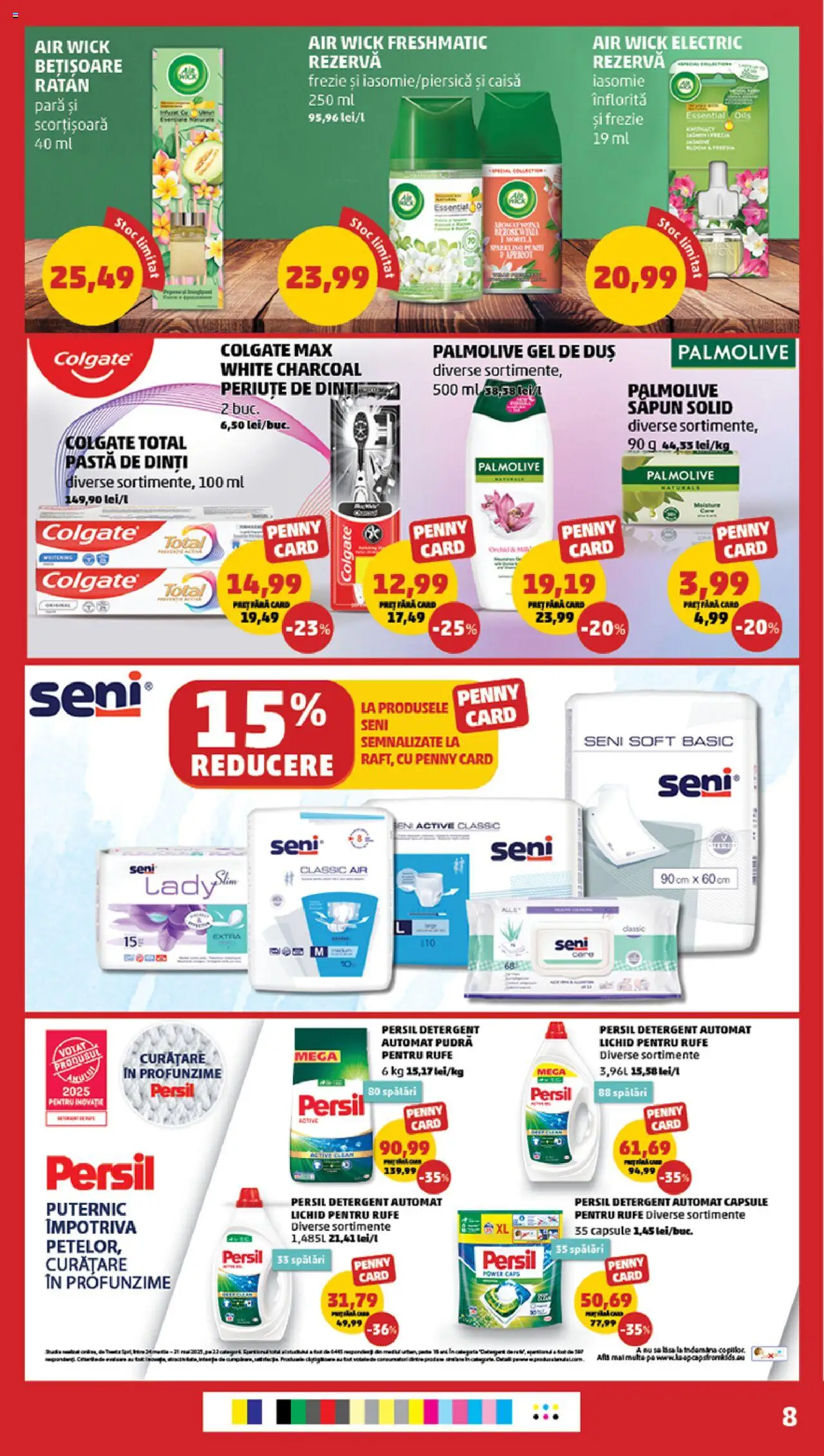 Catalog PENNY Market 9 - 14 Iulie 2025 | Pagina 8 | Produse: Pară, Kedi Ödül Oyuncakları, Pudră, Săpun