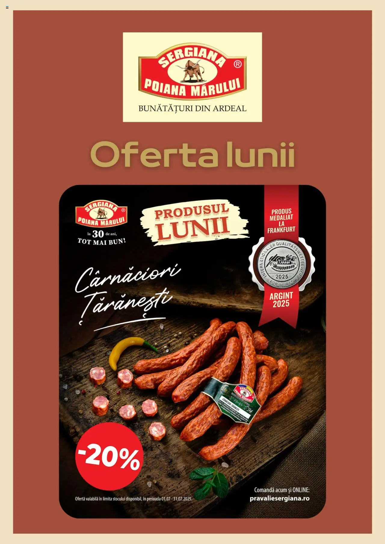 Catalog Sergiana 1 - 30 Iulie 2025 | Pagina 1