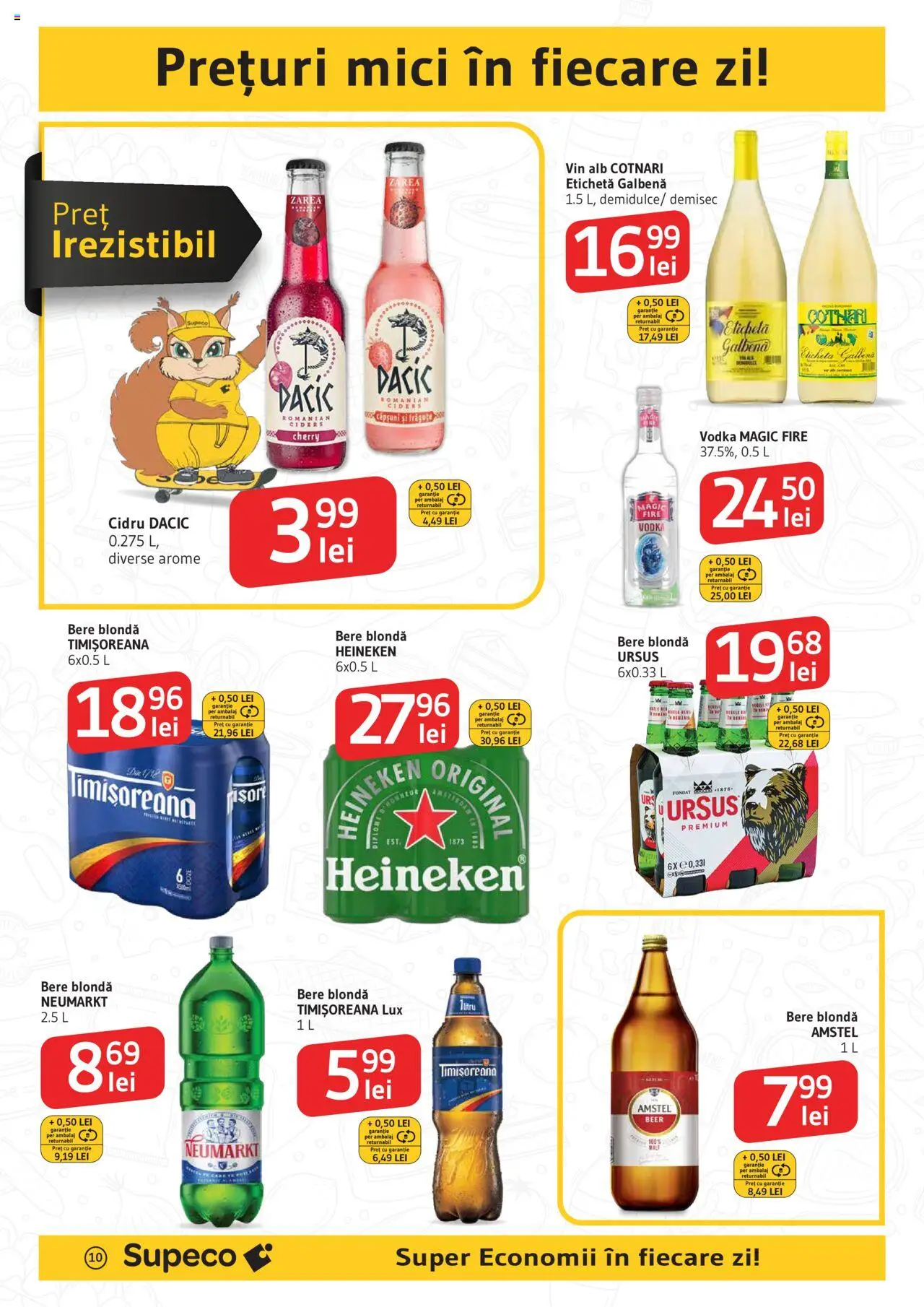Catalog Supeco 10 - 22 Iulie 2025 | Pagina 10 | Produse: Mici, Vin, Bere, Vodka