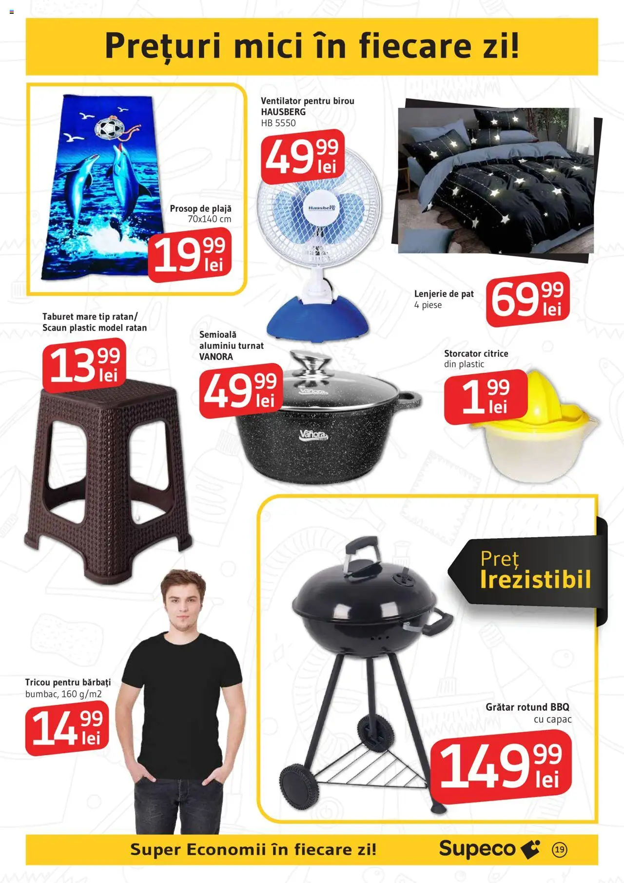 Catalog Supeco 10 - 22 Iulie 2025 | Pagina 19 | Produse: Lenjerie de pat, Grătar, Scaun, Kestane