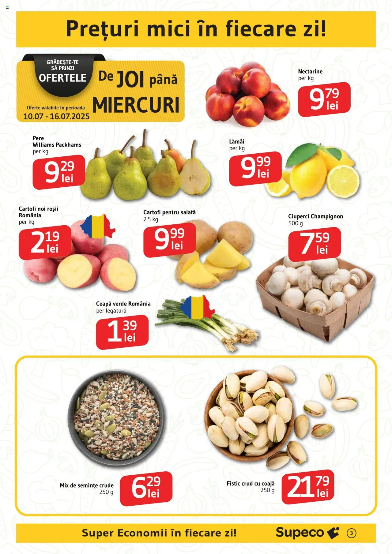 Catalog Supeco 10 - 22 Iulie 2025 | Pagina 3 | Produse: Mici, Roșii, Salată, Ceapă