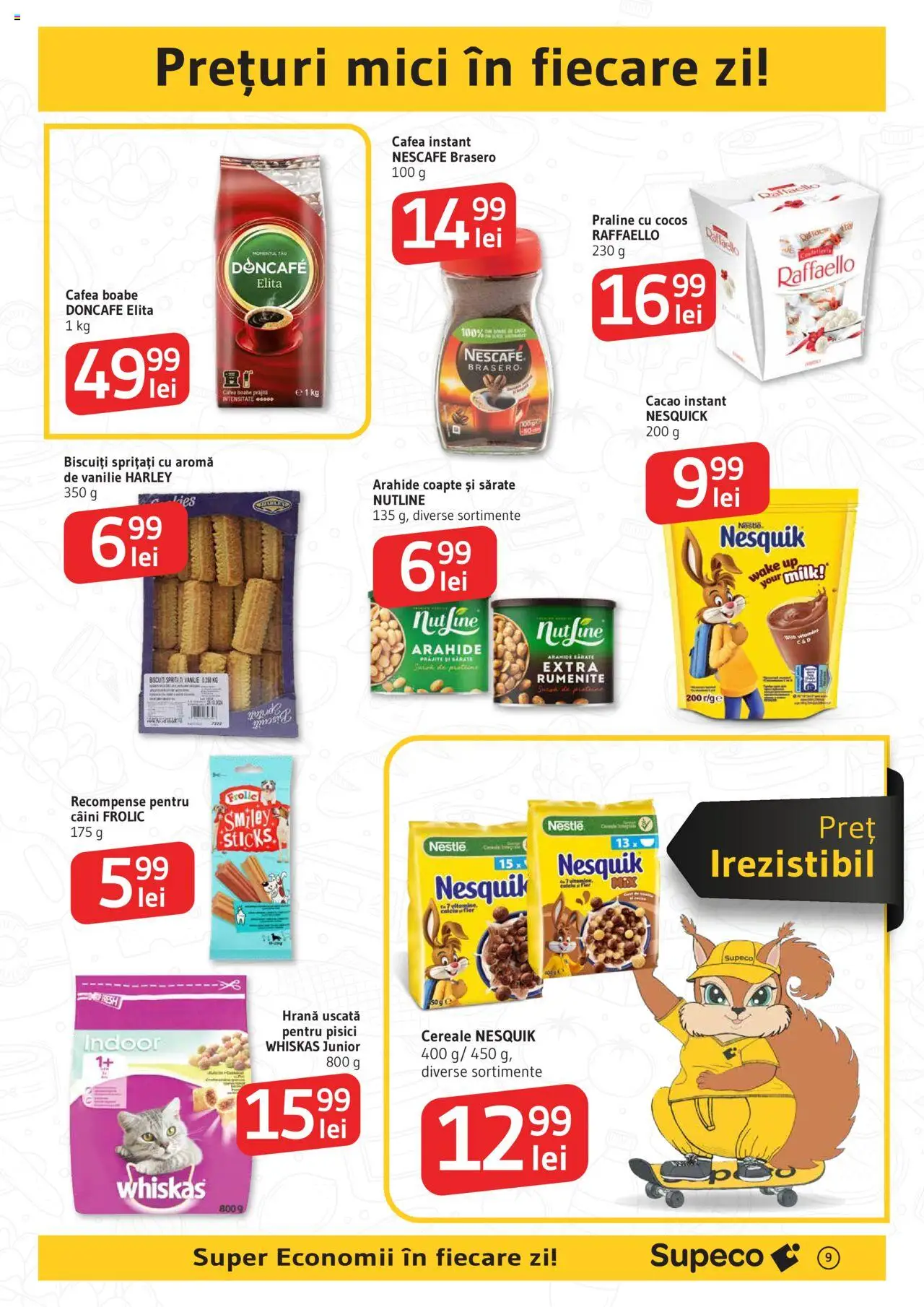 Catalog Supeco 10 - 22 Iulie 2025 | Pagina 9 | Produse: Arahide, Praline, Cafea, Cacao