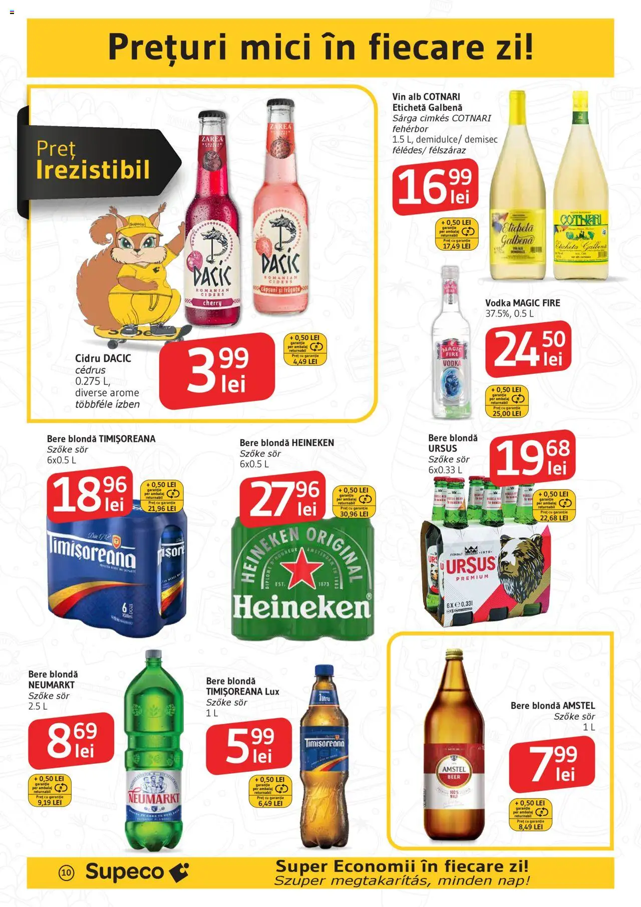 Catalog Supeco 10 - 22 Iulie 2025 | Pagina 10 | Produse: Mici, Bere, Căpșuni, Vodka