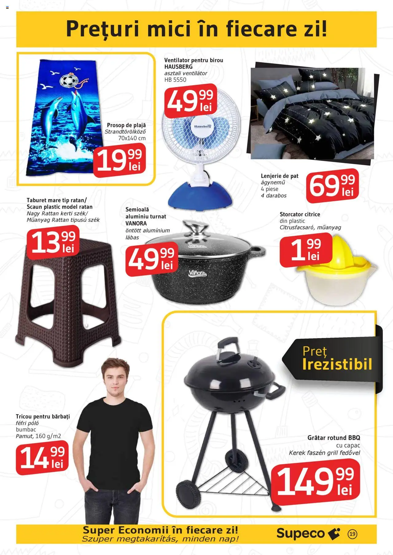 Catalog Supeco 10 - 22 Iulie 2025 | Pagina 19 | Produse: Grill, Ventilator, Storcător, Scaun