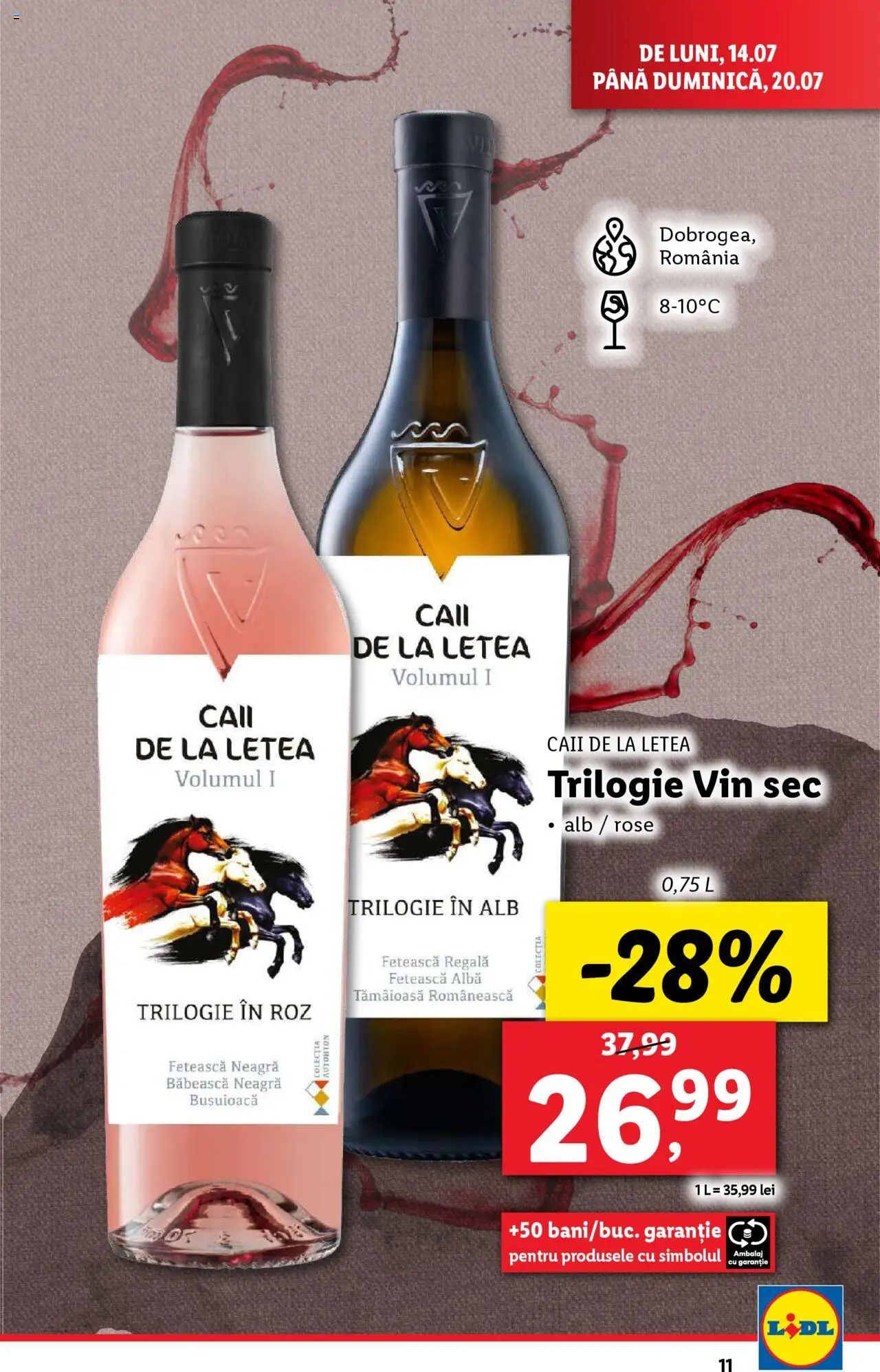 Catalog LIDL 14 - 19 Iulie 2025 | Pagina 11 | Produse: Vin