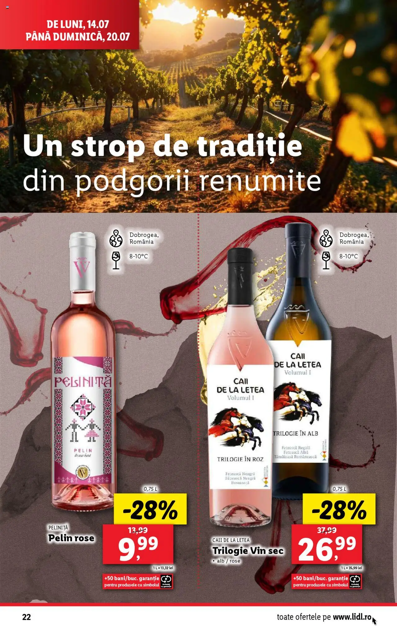 Catalog LIDL 14 - 19 Iulie 2025 | Pagina 22 | Produse: Vin