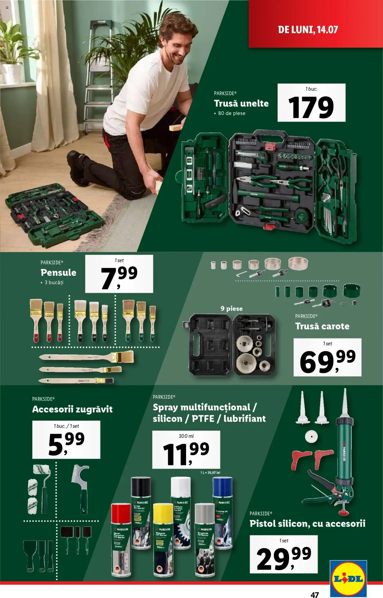 Catalog LIDL 14 - 19 Iulie 2025 | Pagina 47