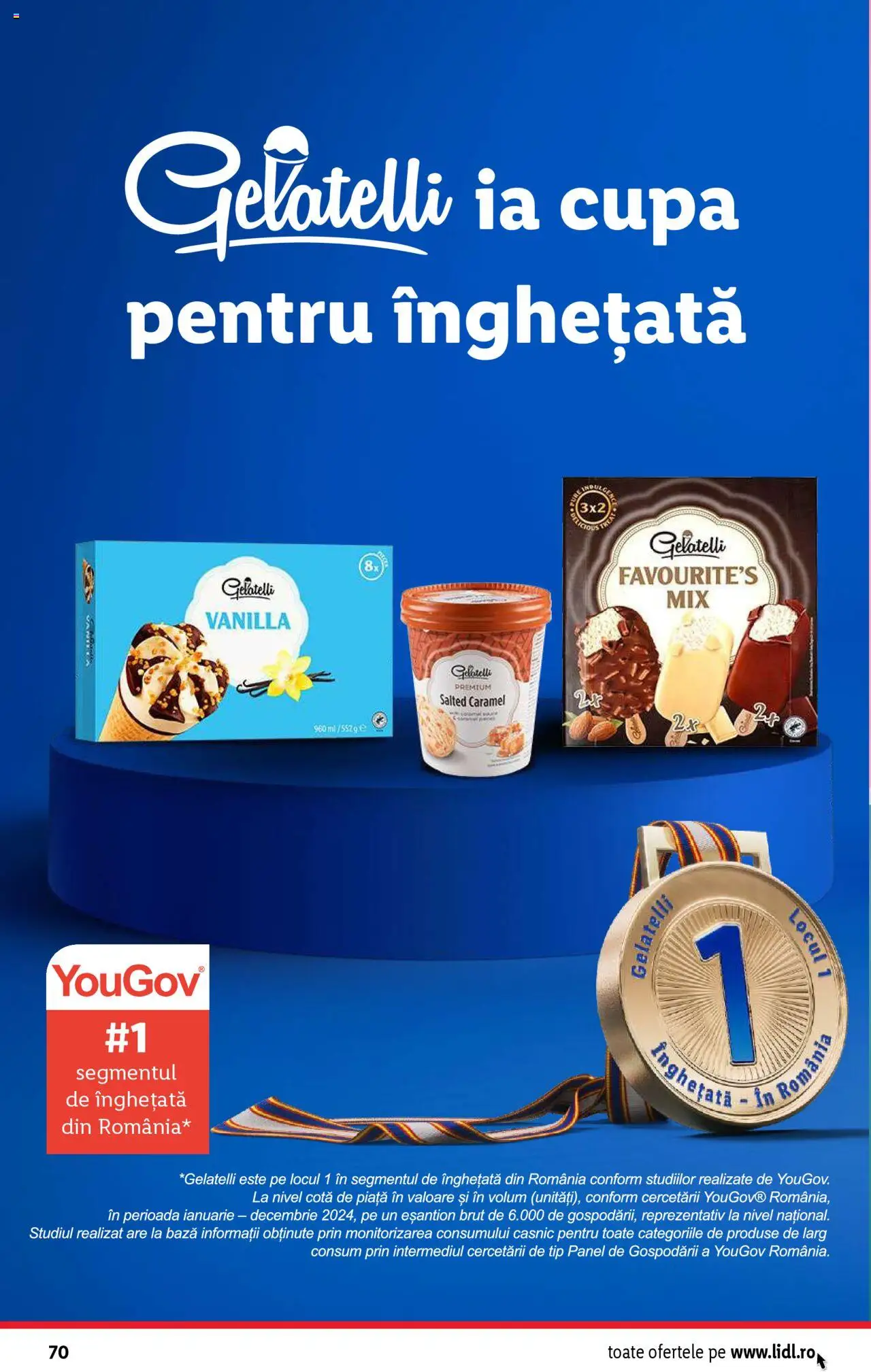 Catalog LIDL 14 - 19 Iulie 2025 | Pagina 70 | Produse: Çarşaf, Înghețată