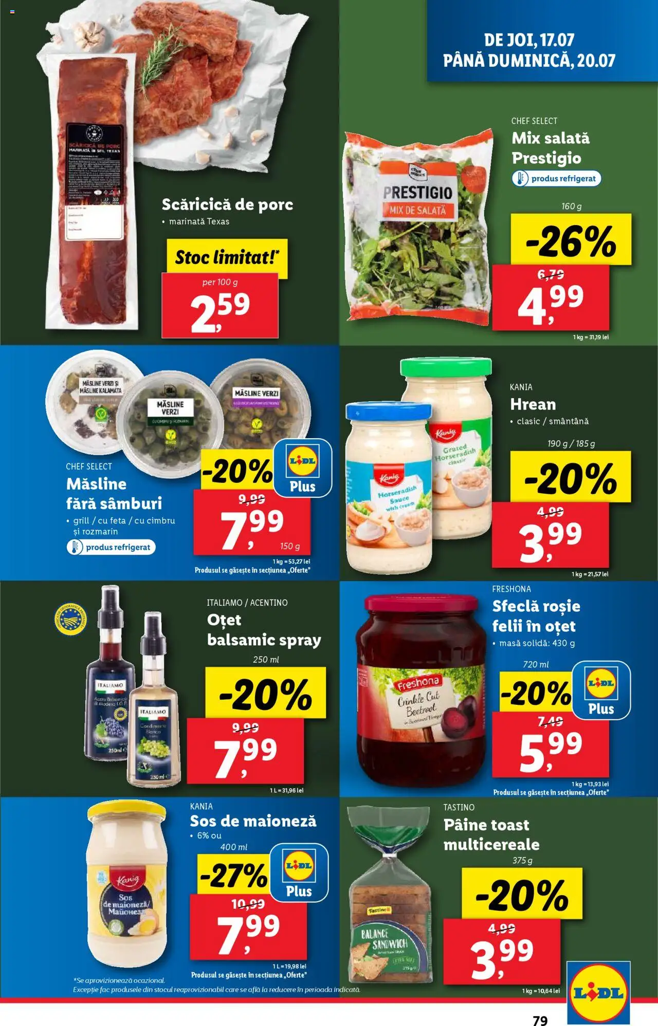 Catalog LIDL 14 - 19 Iulie 2025 | Pagina 79 | Produse: Grill, Masă, Kanca, Sfeclă