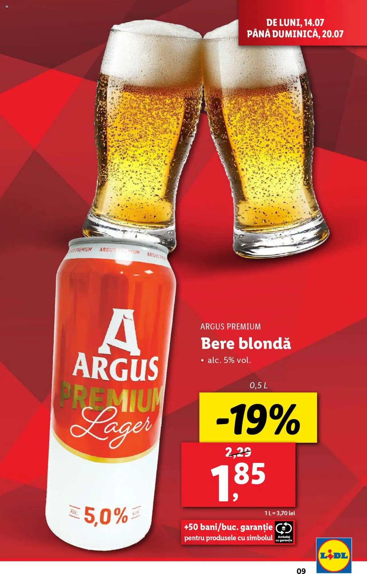 Catalog LIDL 14 - 19 Iulie 2025 | Pagina 9 | Produse: Bere