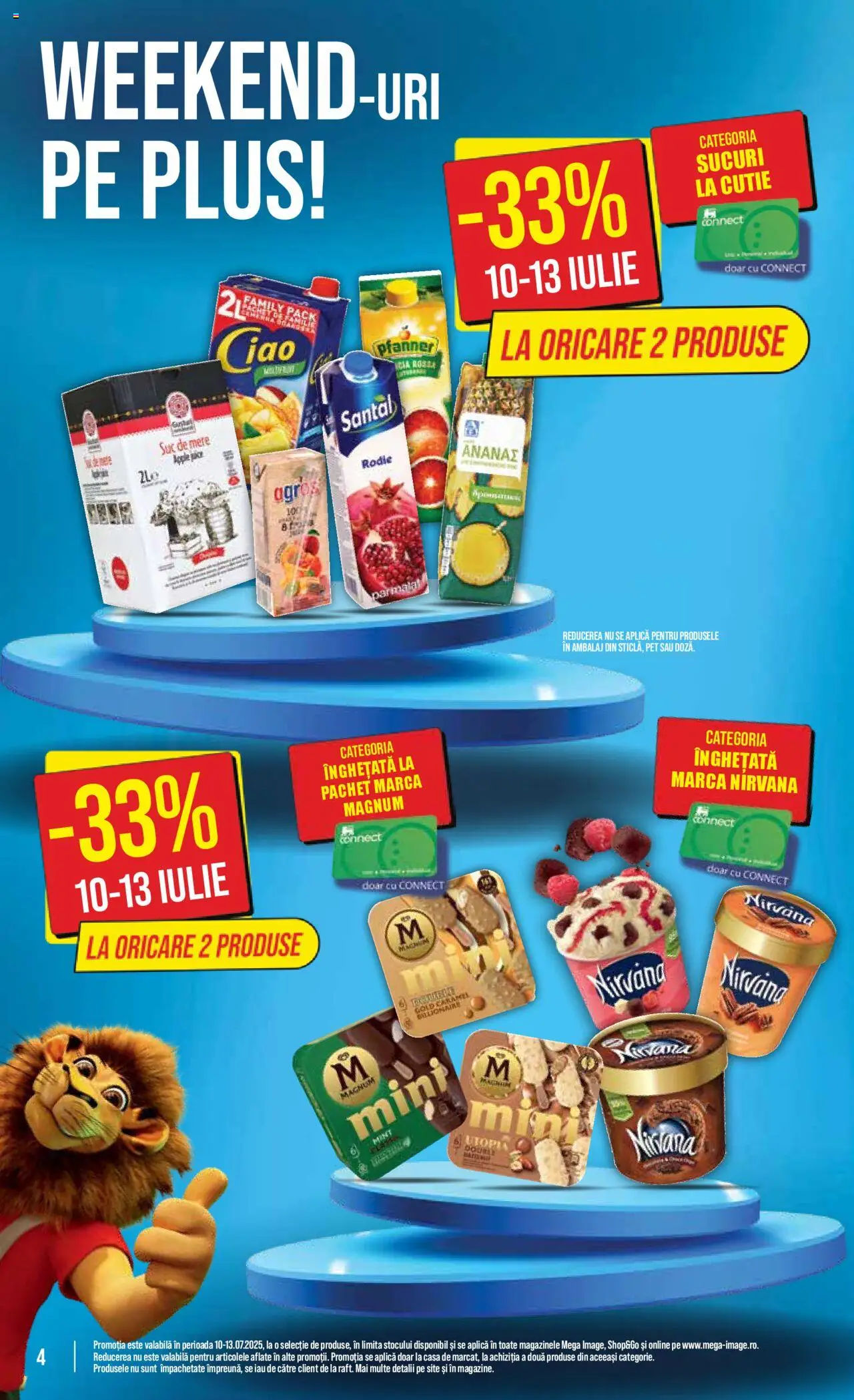 Catalog Mega Image 10 - 15 Iulie 2025 | Pagina 4 | Produse: Apple, Suc, Mere, Ananas