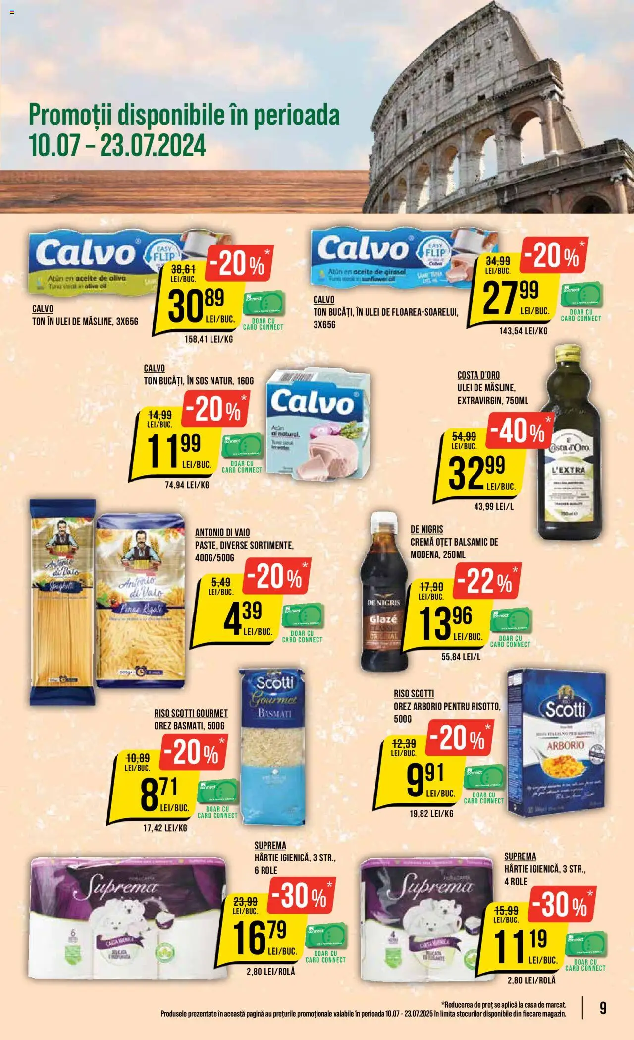 Catalog Mega Image 10 - 15 Iulie 2025 | Pagina 9 | Produse: Cremă, Ulei, Oțet, Sos