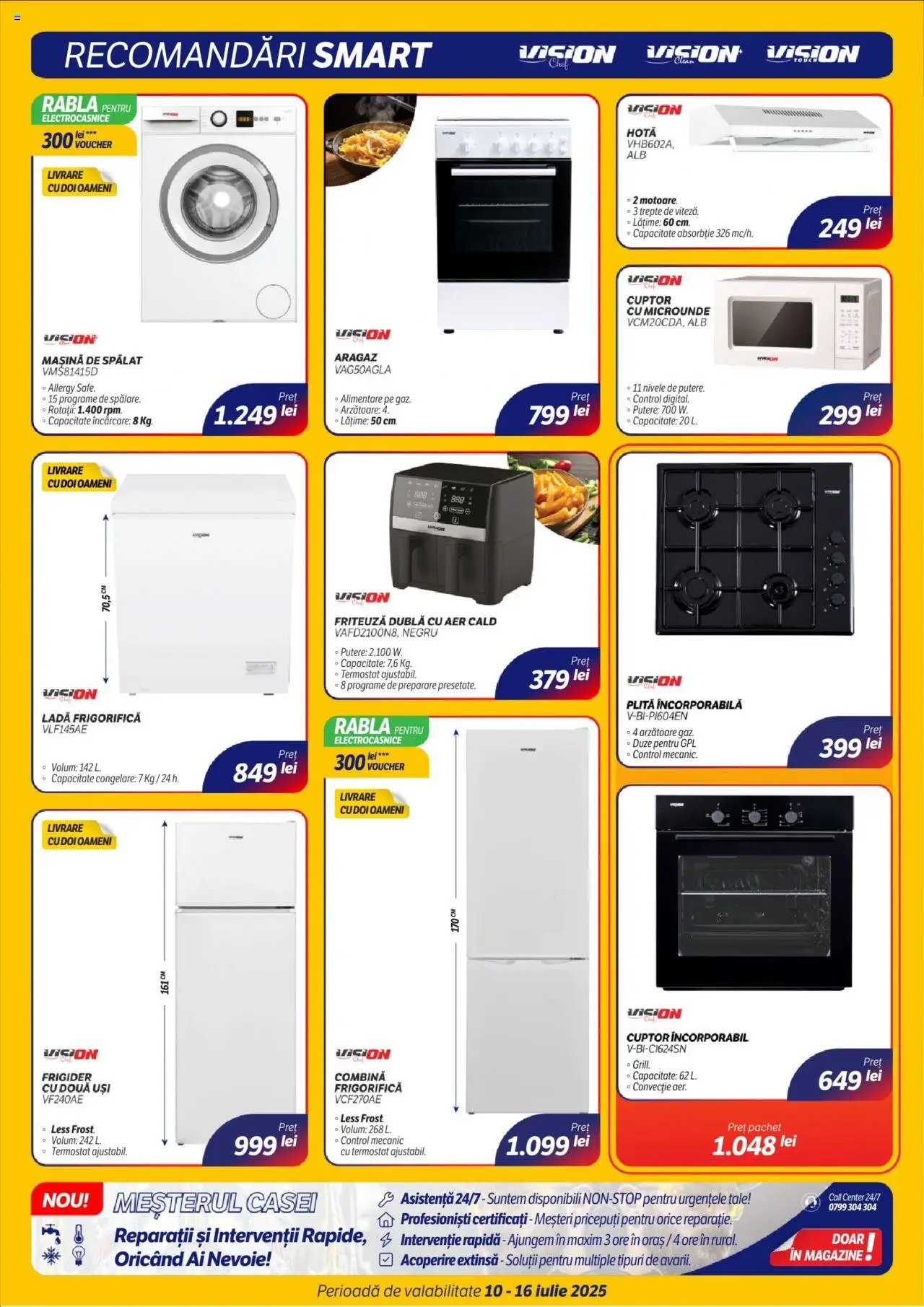 Catalog Flanco 10 - 15 Iulie 2025 | Pagina 14 | Produse: Mașină De Spălat, Cuptor, Friteuză, Ladă frigorifică