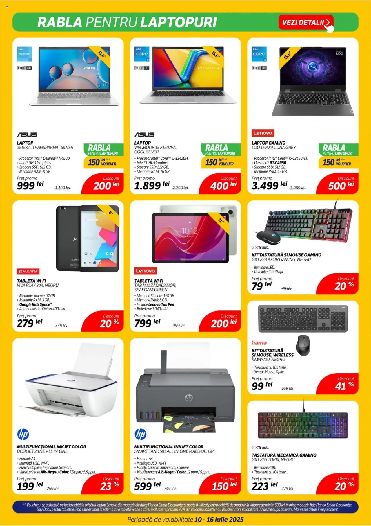 Catalog Flanco 10 - 15 Iulie 2025 | Pagina 7 | Produse: Laptop, Memorie, Tabletă, Mouse