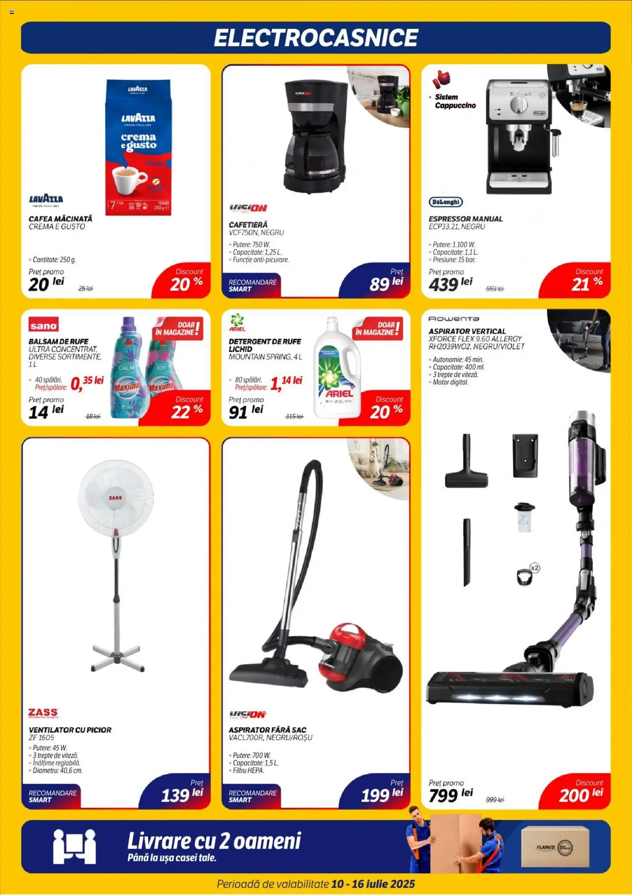 Catalog Flanco 10 - 15 Iulie 2025 | Pagina 9 | Produse: Cafetieră, Balsam, Cremă, Detergent