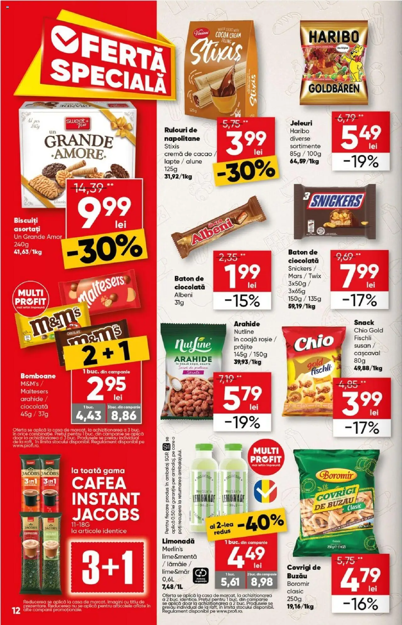 Catalog Profi 9 - 21 Iulie 2025 | Pagina 12 | Produse: Sıcak su torbası, Cașcaval, Lapte, Lămâie