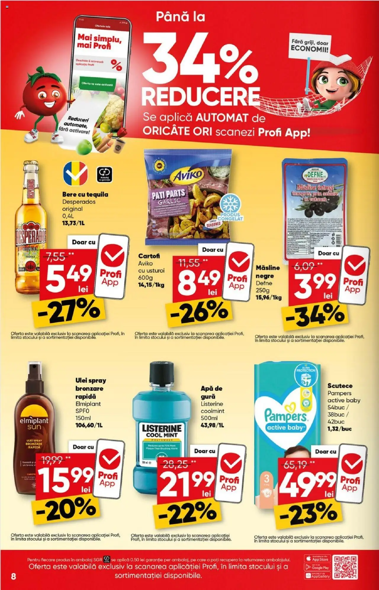 Catalog Profi 9 - 21 Iulie 2025 | Pagina 8 | Produse: Ulei, Eğitim çantaları, Cartofi, Usturoi