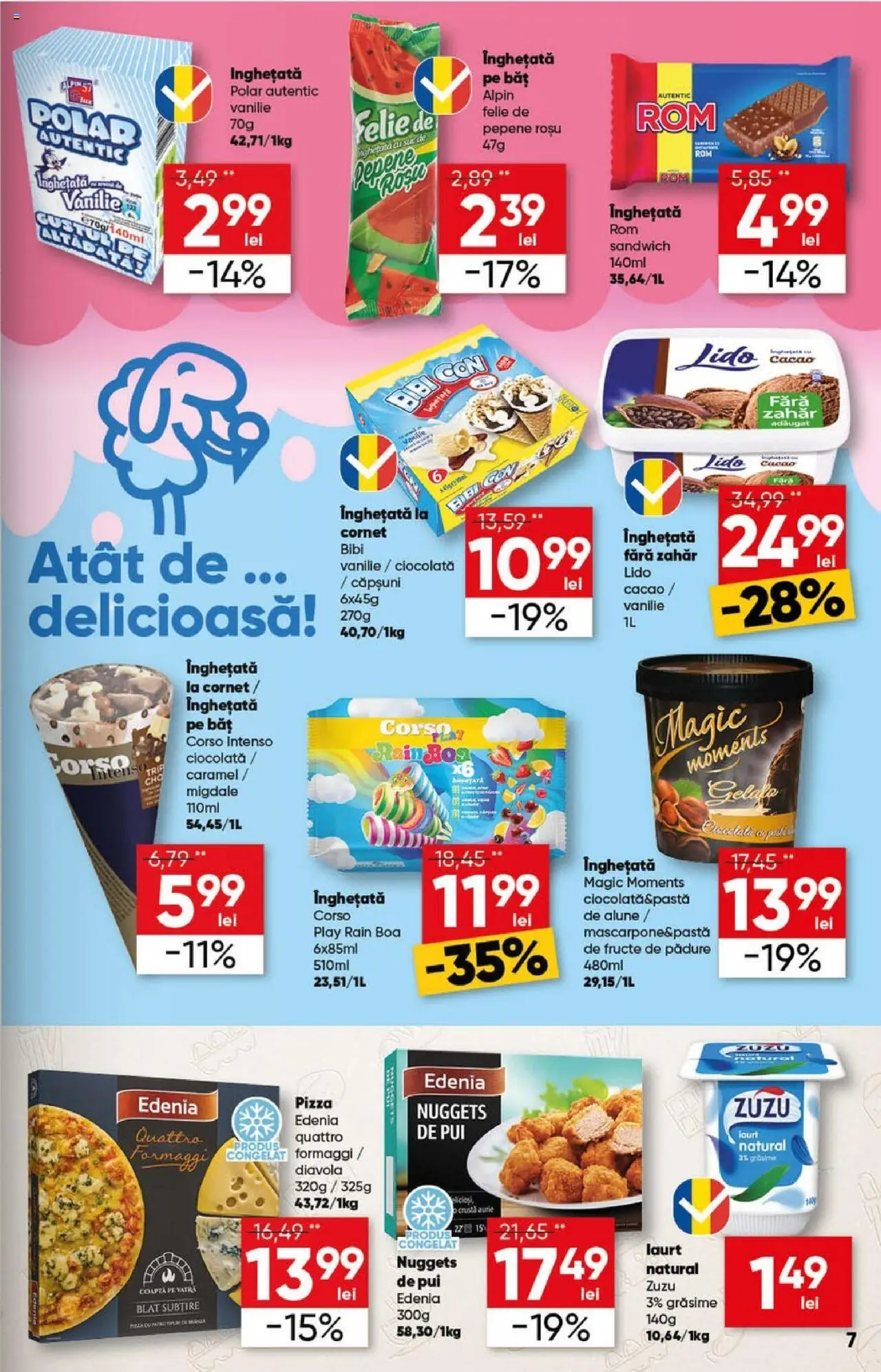 Catalog Profi 9 - 21 Iulie 2025 | Pagina 7 | Produse: Alune, Ciocolată, Căpșuni, Înghețată