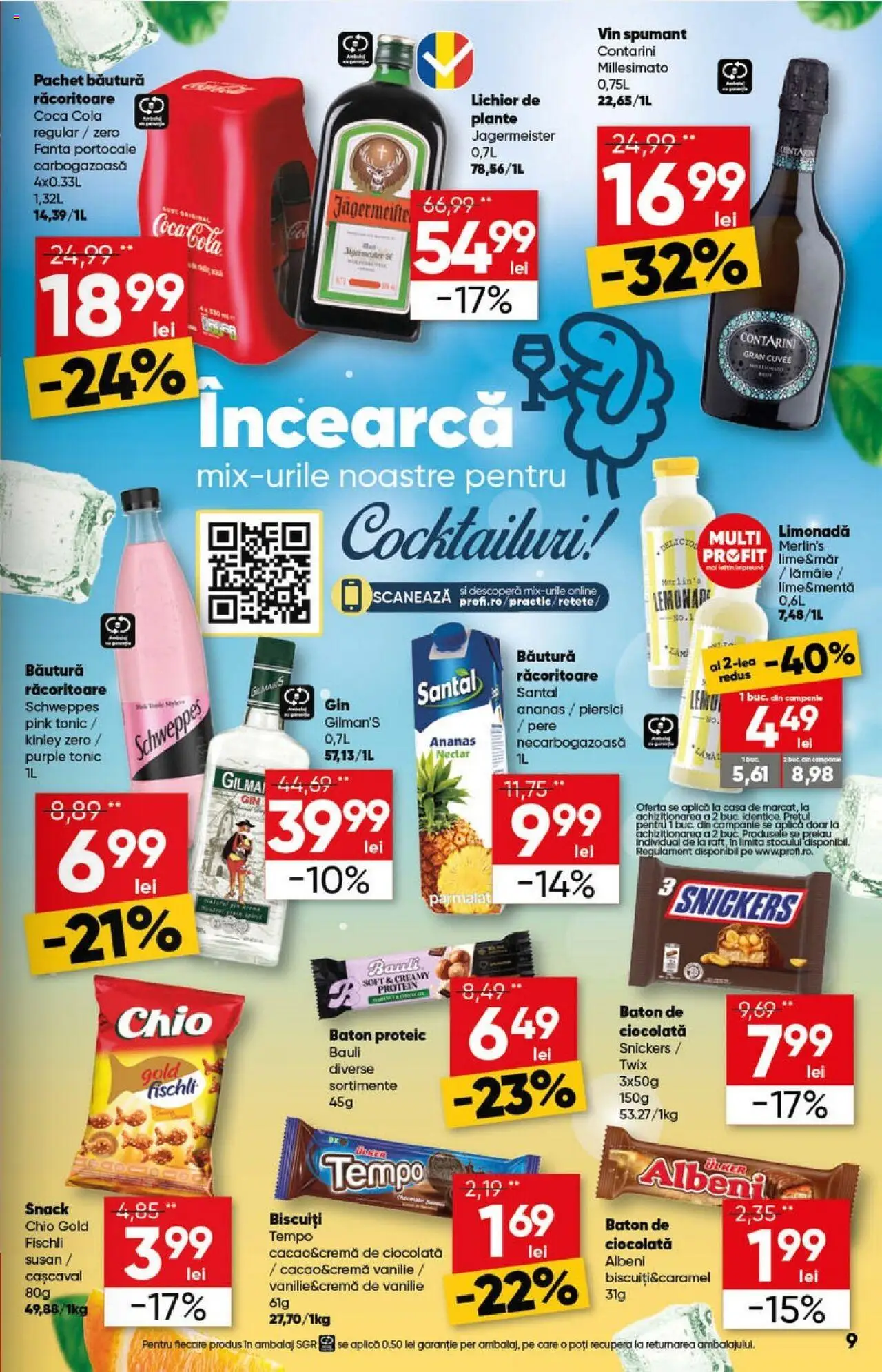 Catalog Profi 9 - 21 Iulie 2025 | Pagina 9 | Produse: Sıcak su torbası, Cașcaval, Ciocolată, Portocale