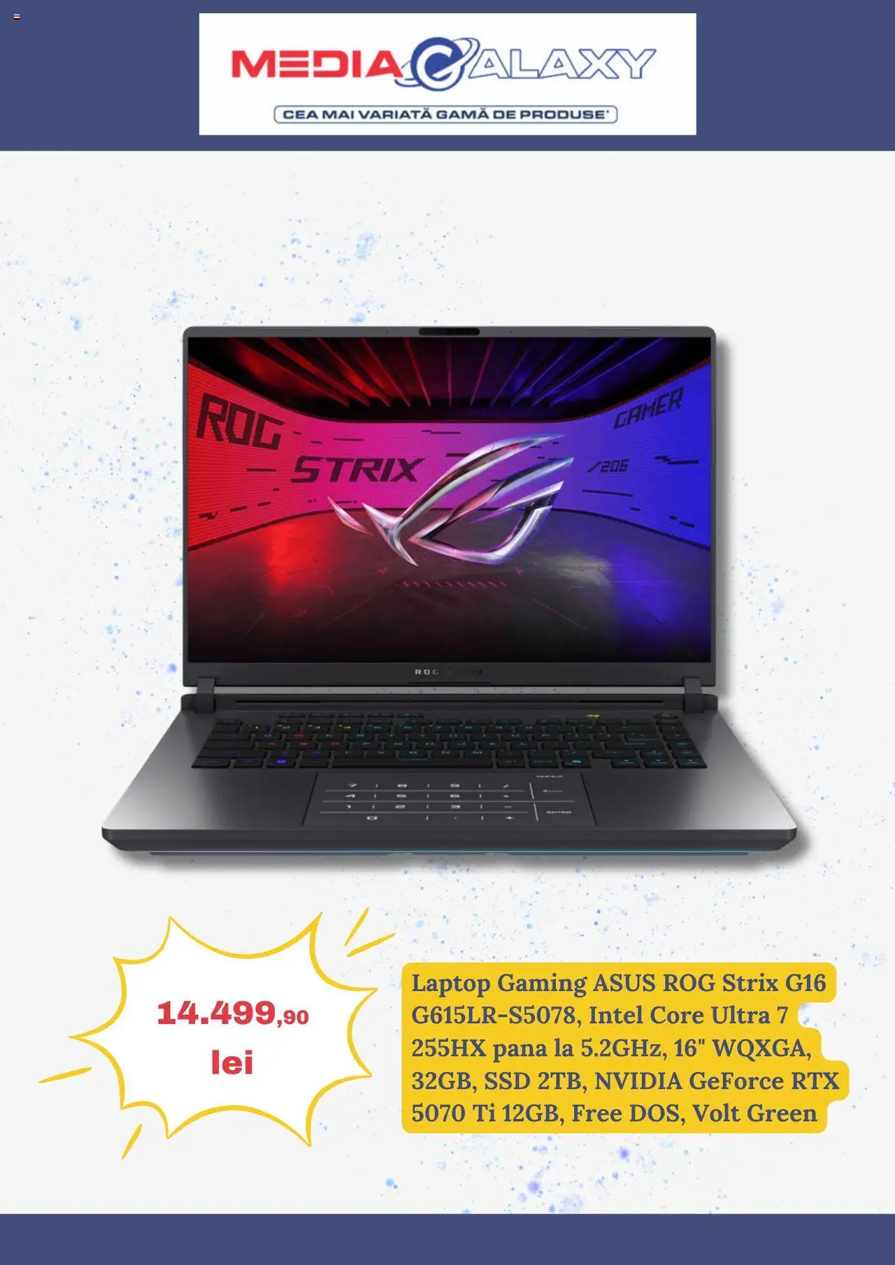 Catalog Media Galaxy 10 - 15 Iulie 2025 | Pagina 3 | Produse: Laptop