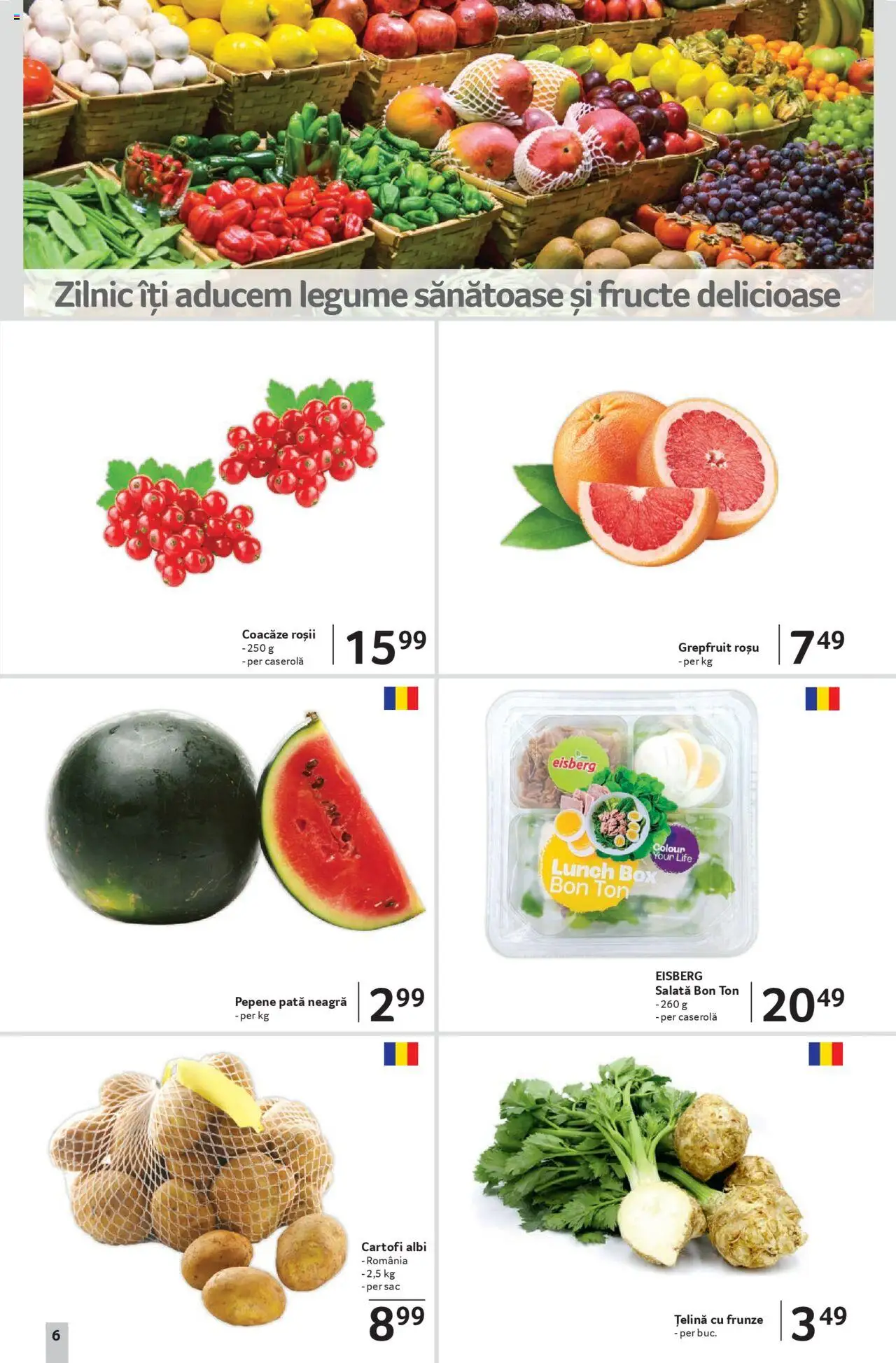 Catalog Selgros 11 - 23 Iulie 2025 | Pagina 6 | Produse: Roșii, Cartofi, Legume, Fructe