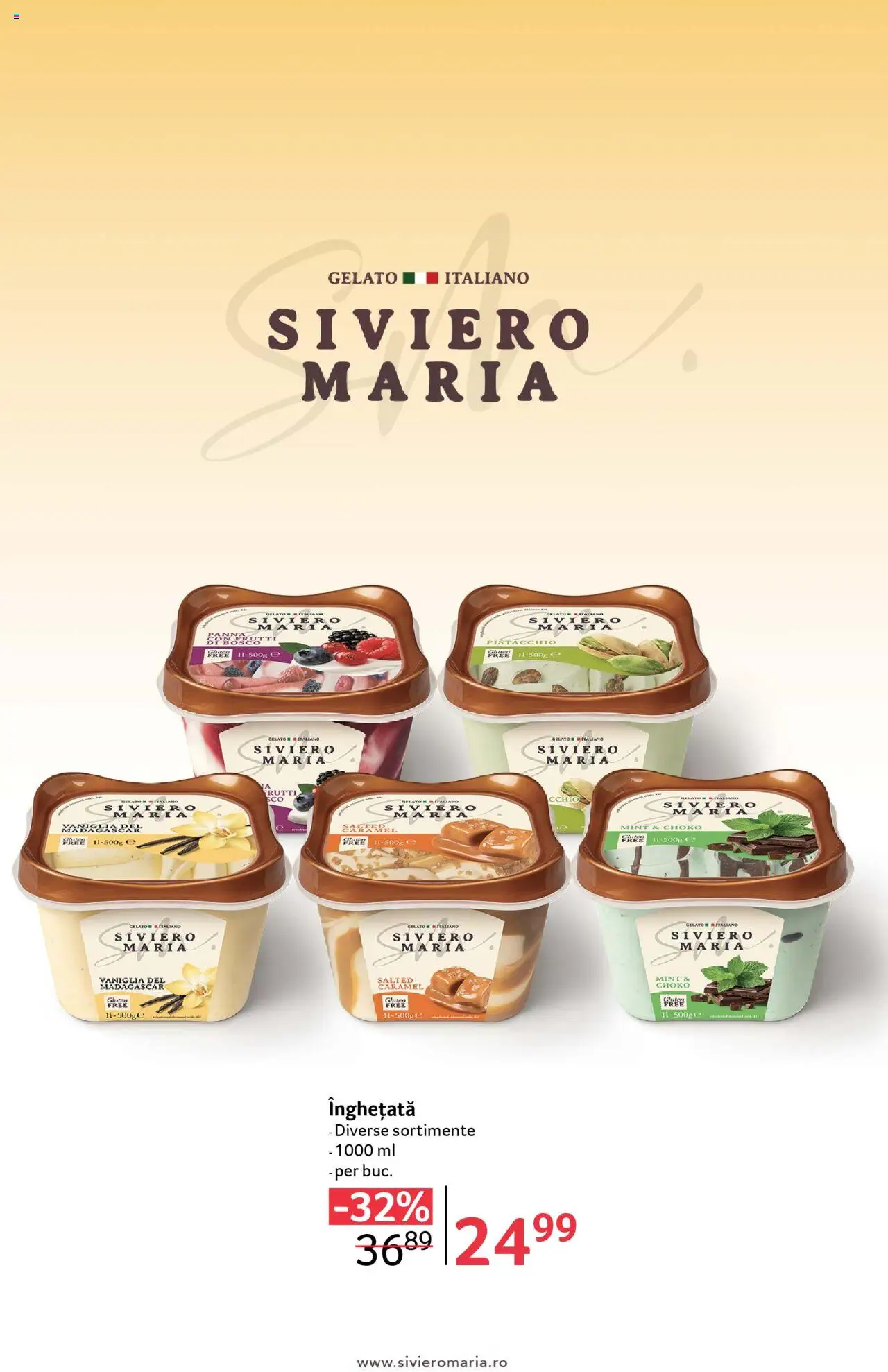 Catalog Selgros 11 - 23 Iulie 2025 | Pagina 12 | Produse: Înghețată