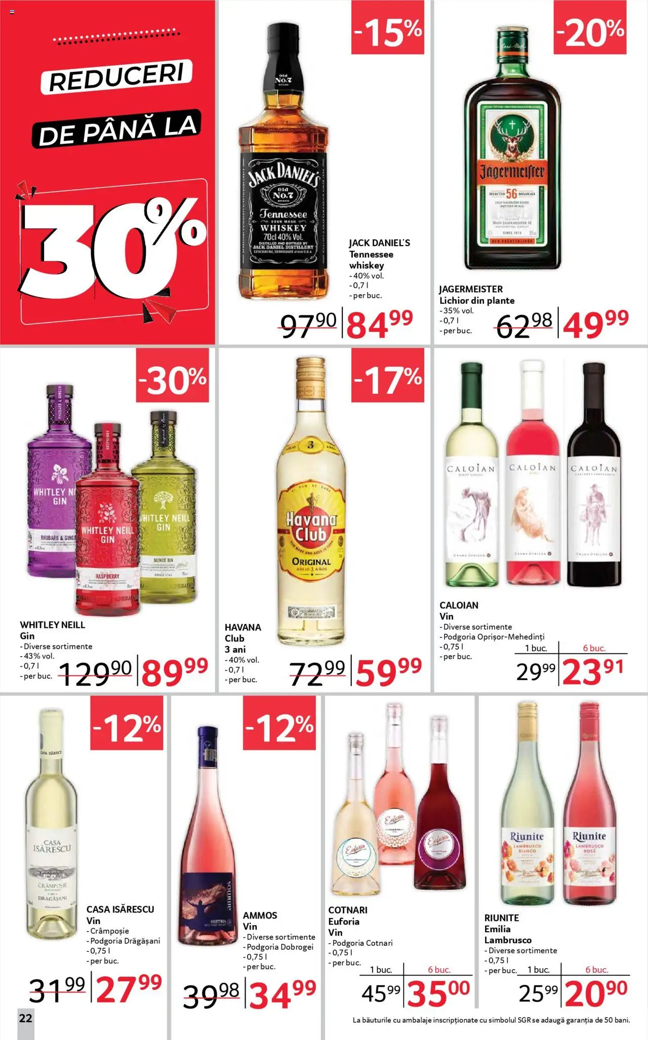 Catalog Selgros 11 - 23 Iulie 2025 | Pagina 22 | Produse: Lichior, Gin, Whiskey